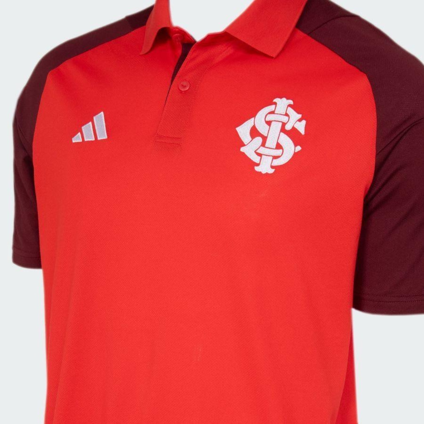 Camisa Polo do Internacional 24/25 adidas - Masculina - Foto 5