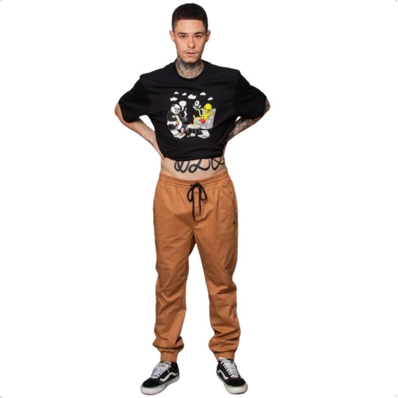 Calça Jogger Vextor com Elástico Masculina - Foto 1