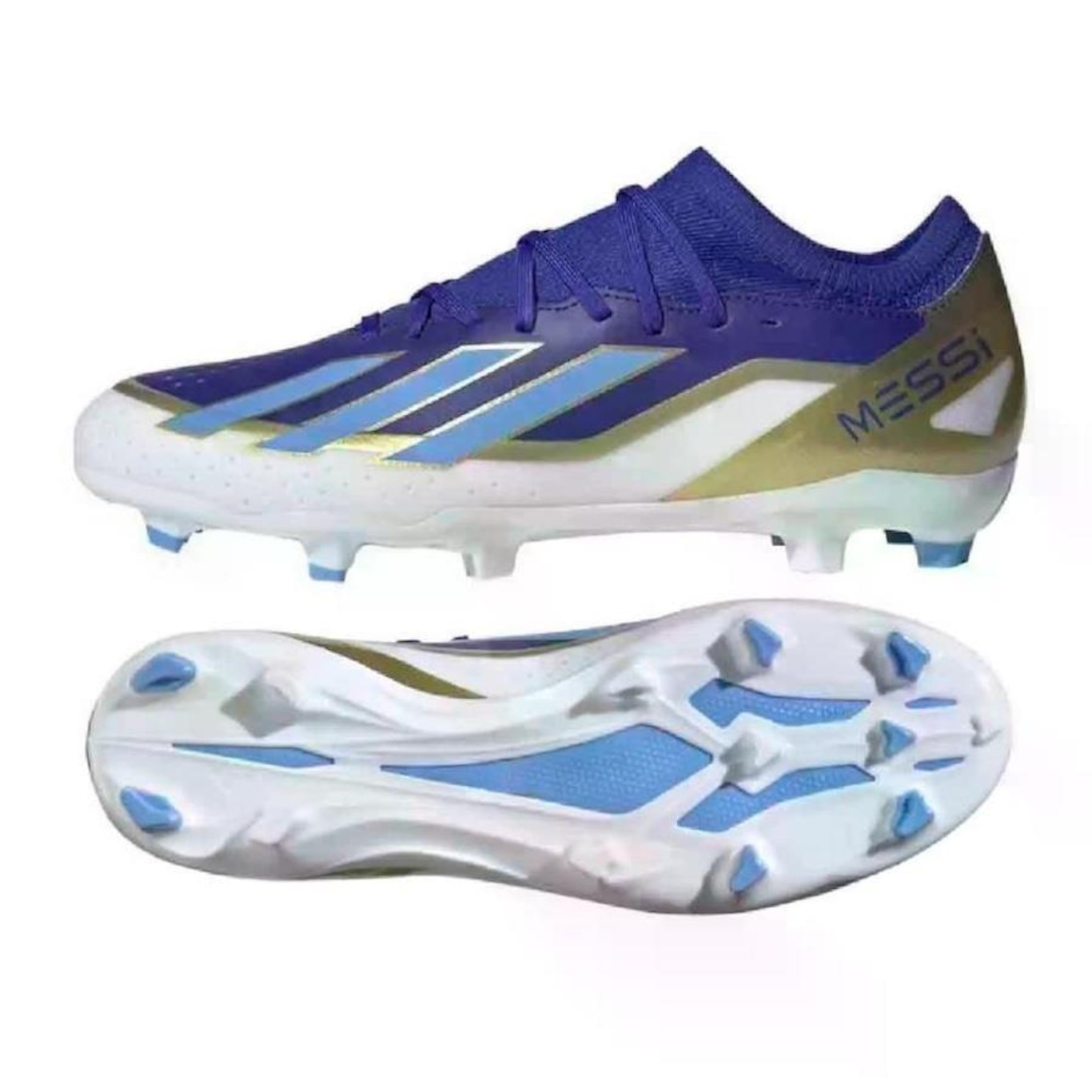 Chuteira de Campo adidas X Crazyfast Messi 23 League - Adulto - Foto 3