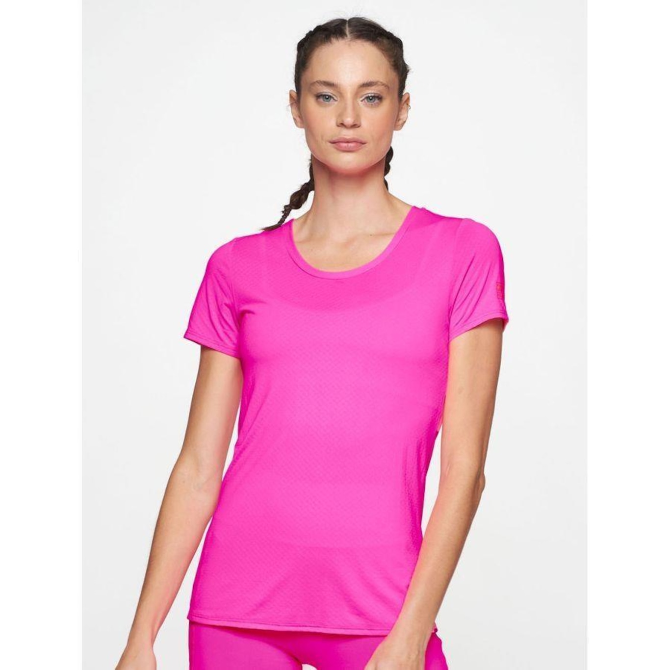 Camiseta Bodyforsure Lisa Essentials - Feminina - Foto 2