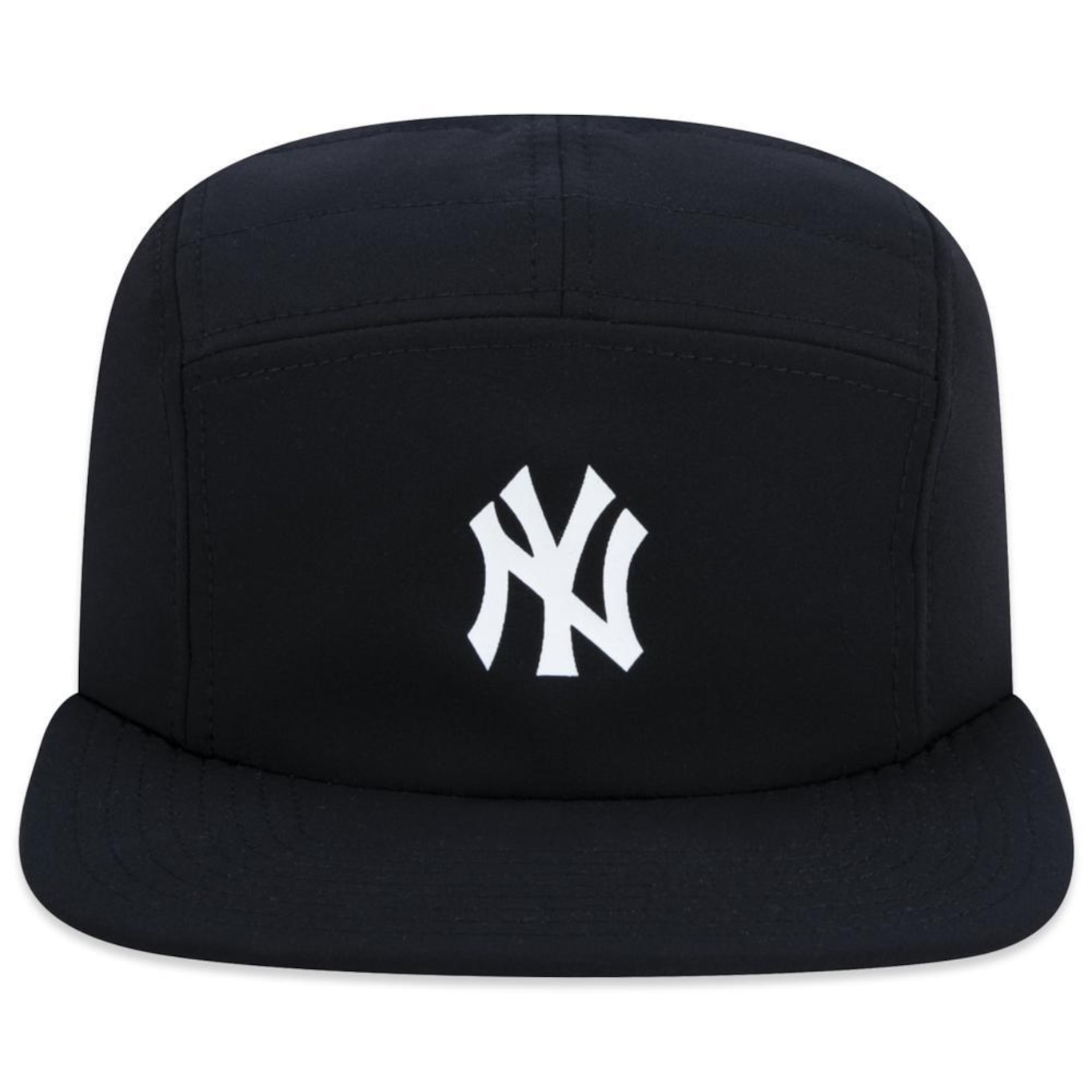 Boné Aba Reta New Era Camper New York Yankees Action Winter Sports - Five Panel - Strapback - Adulto - Foto 3