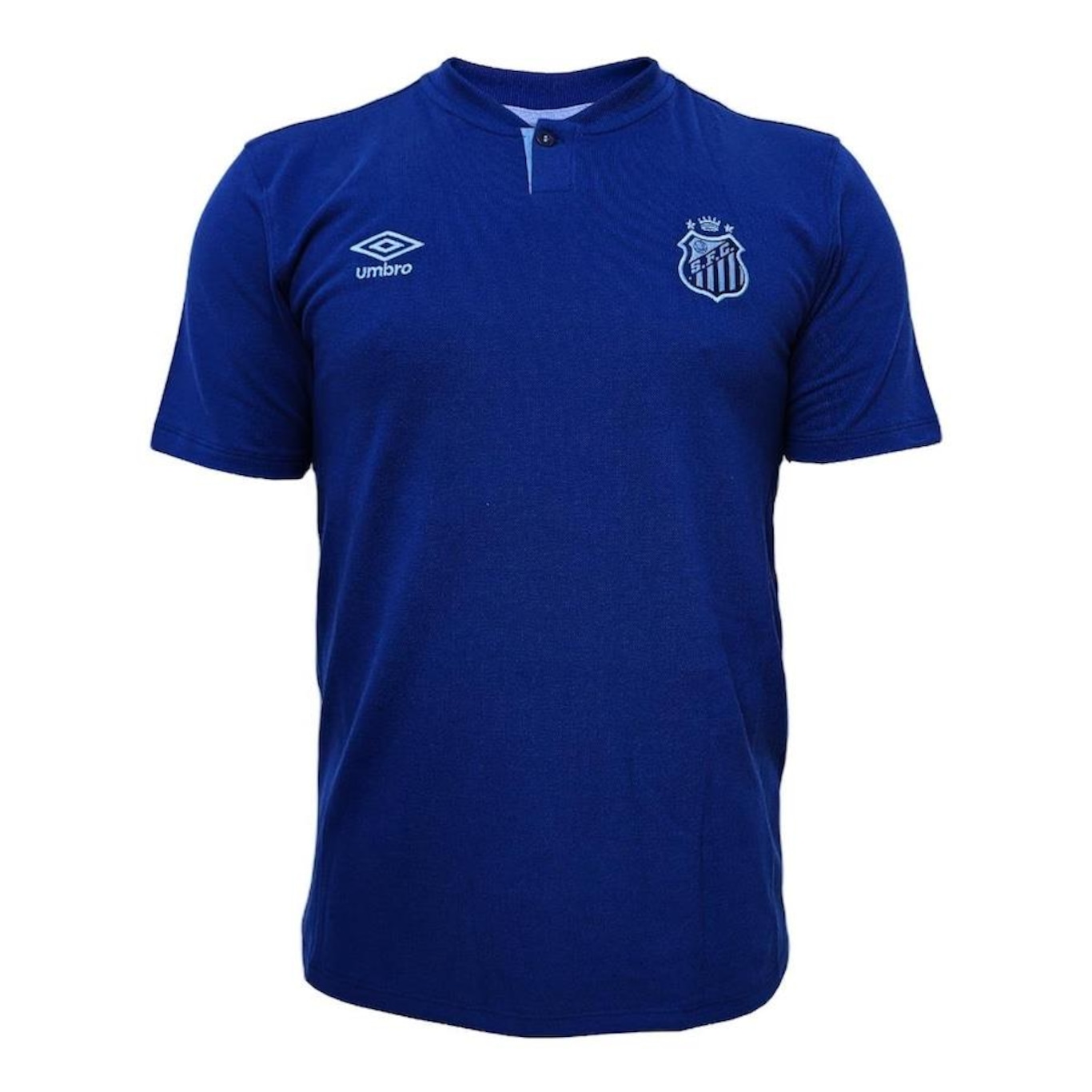 Camisa Polo Santos Viagem 2024 Umbro - Masculina - Foto 1