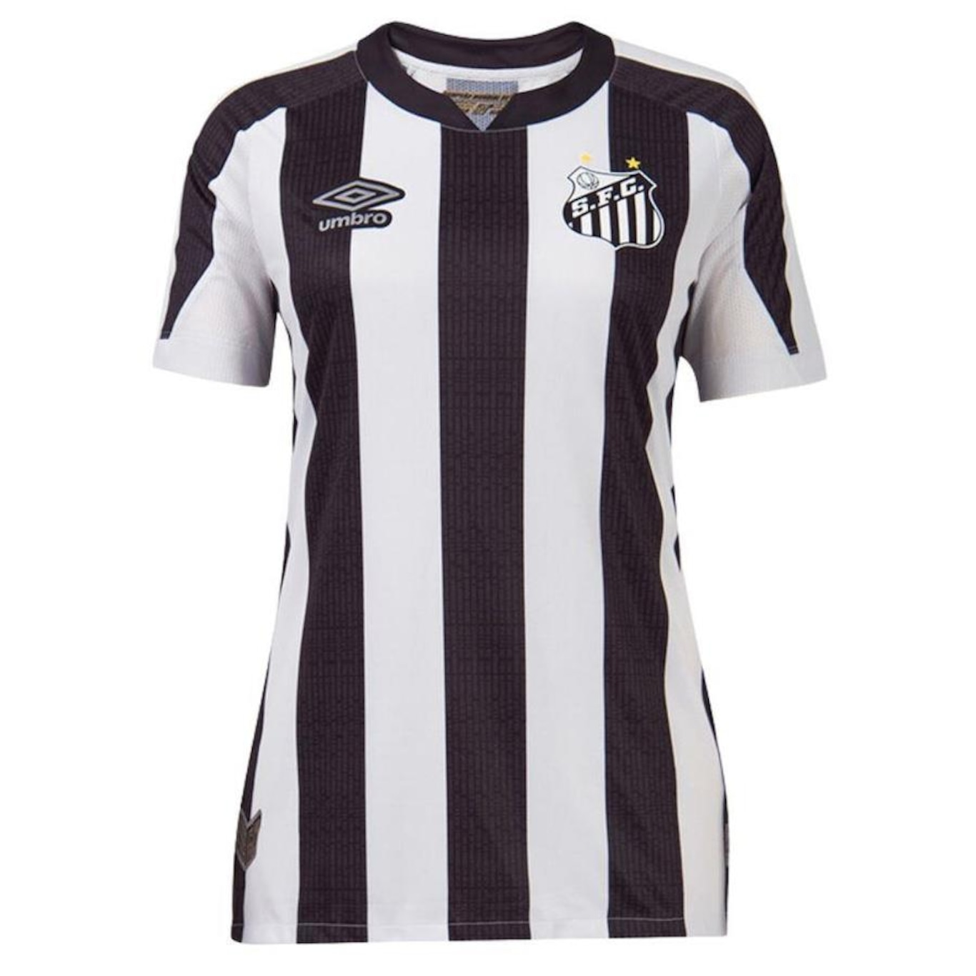 Camisa do Santos II Listrada 2022 Umbro - Feminina - Foto 1