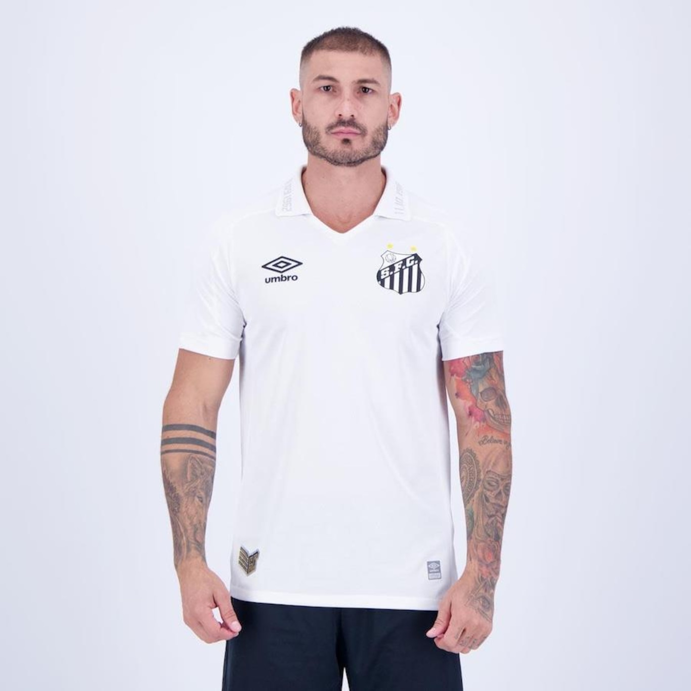 Camisa do Santos I 2022 Umbro - Masculina - Foto 1