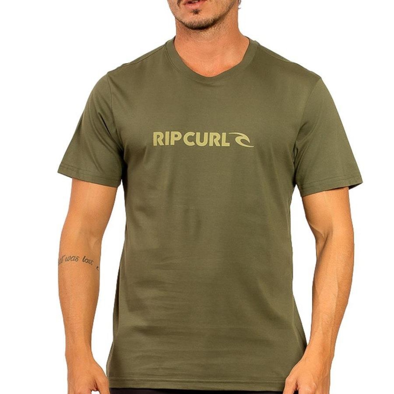 Camiseta Rip Curl New Icon - Masculina - Foto 1