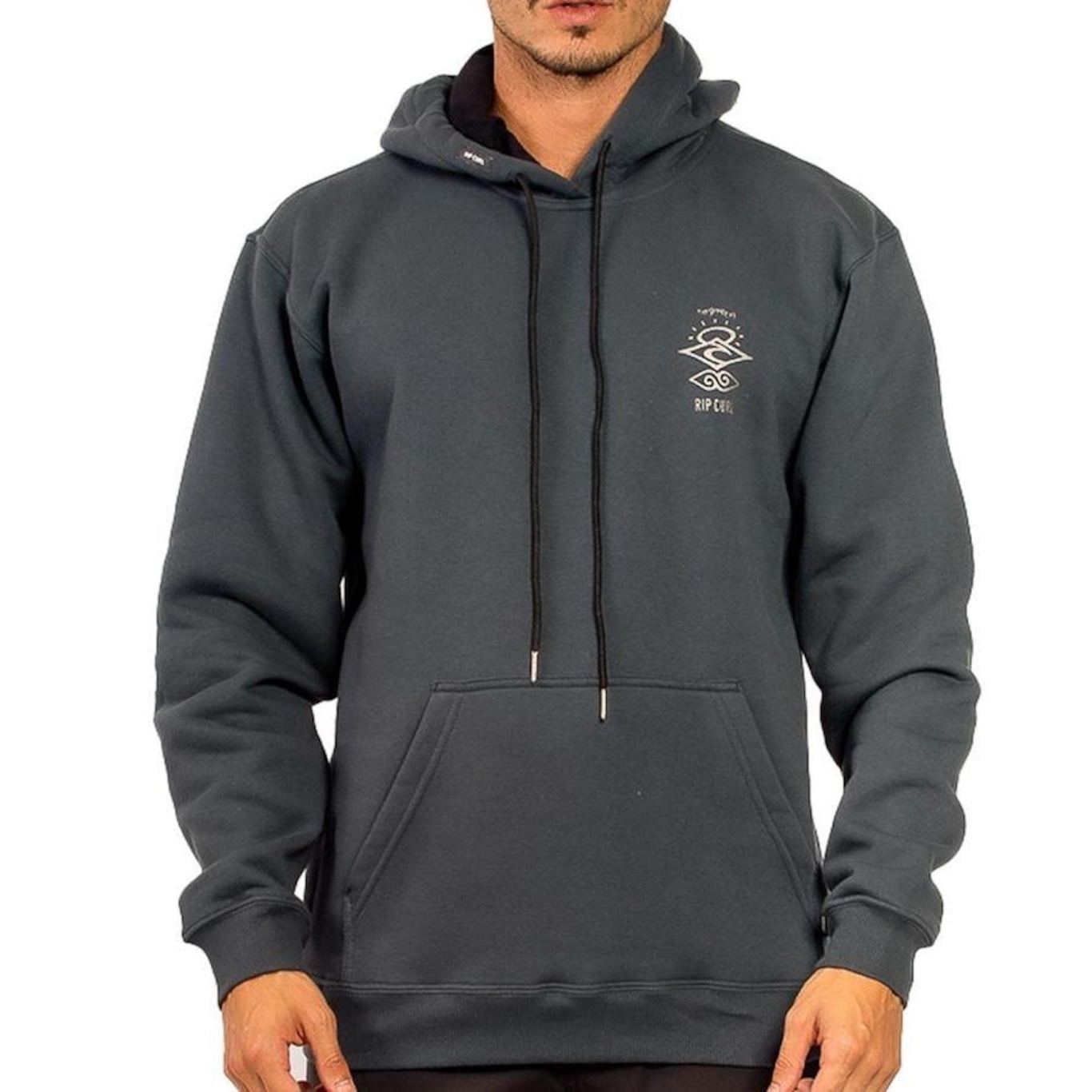 Blusão de Moletom com Capuz Rip Curl Canguru The Search Hood Wt24 - Masculino - Foto 1