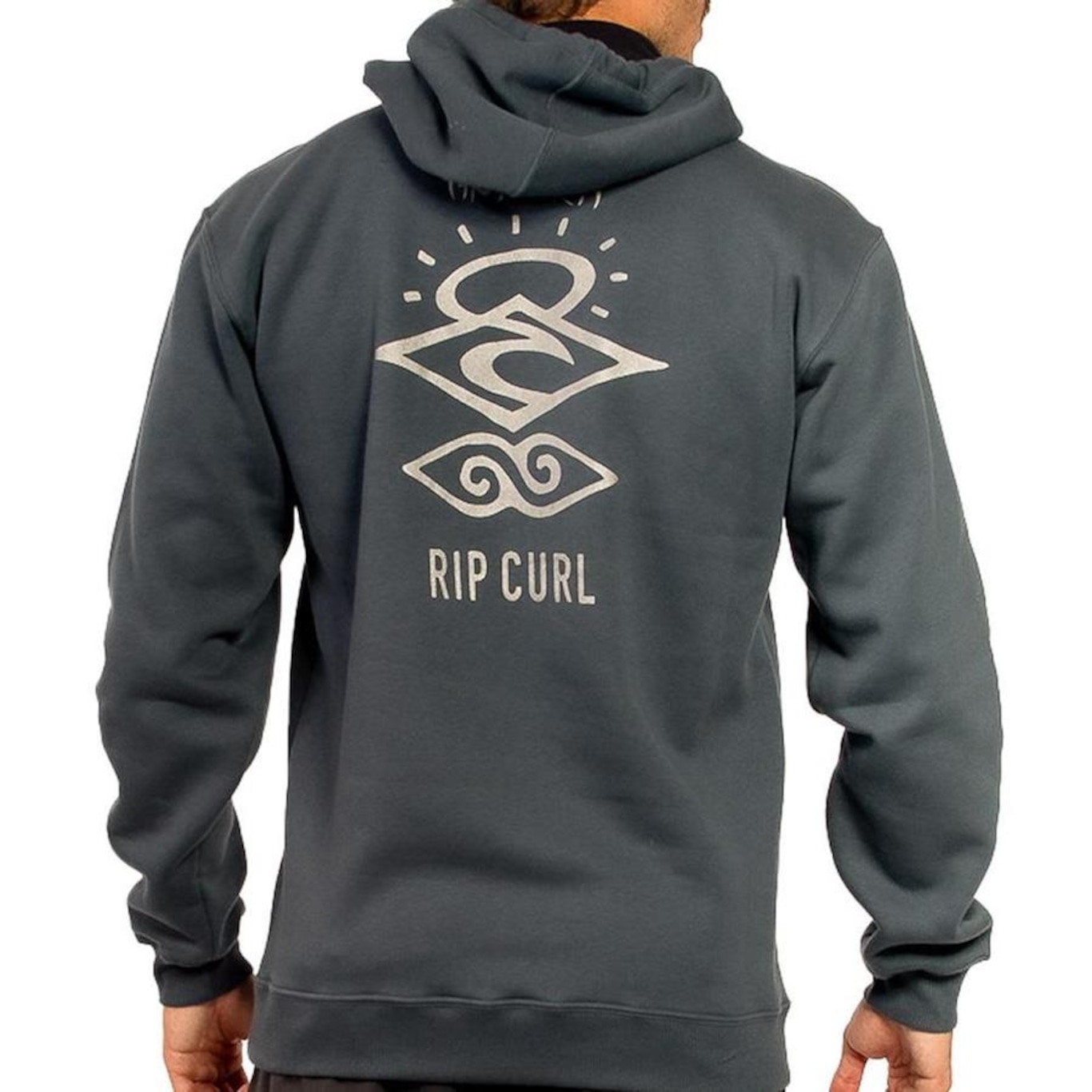 Blusão de Moletom com Capuz Rip Curl Canguru The Search Hood Wt24 - Masculino - Foto 2