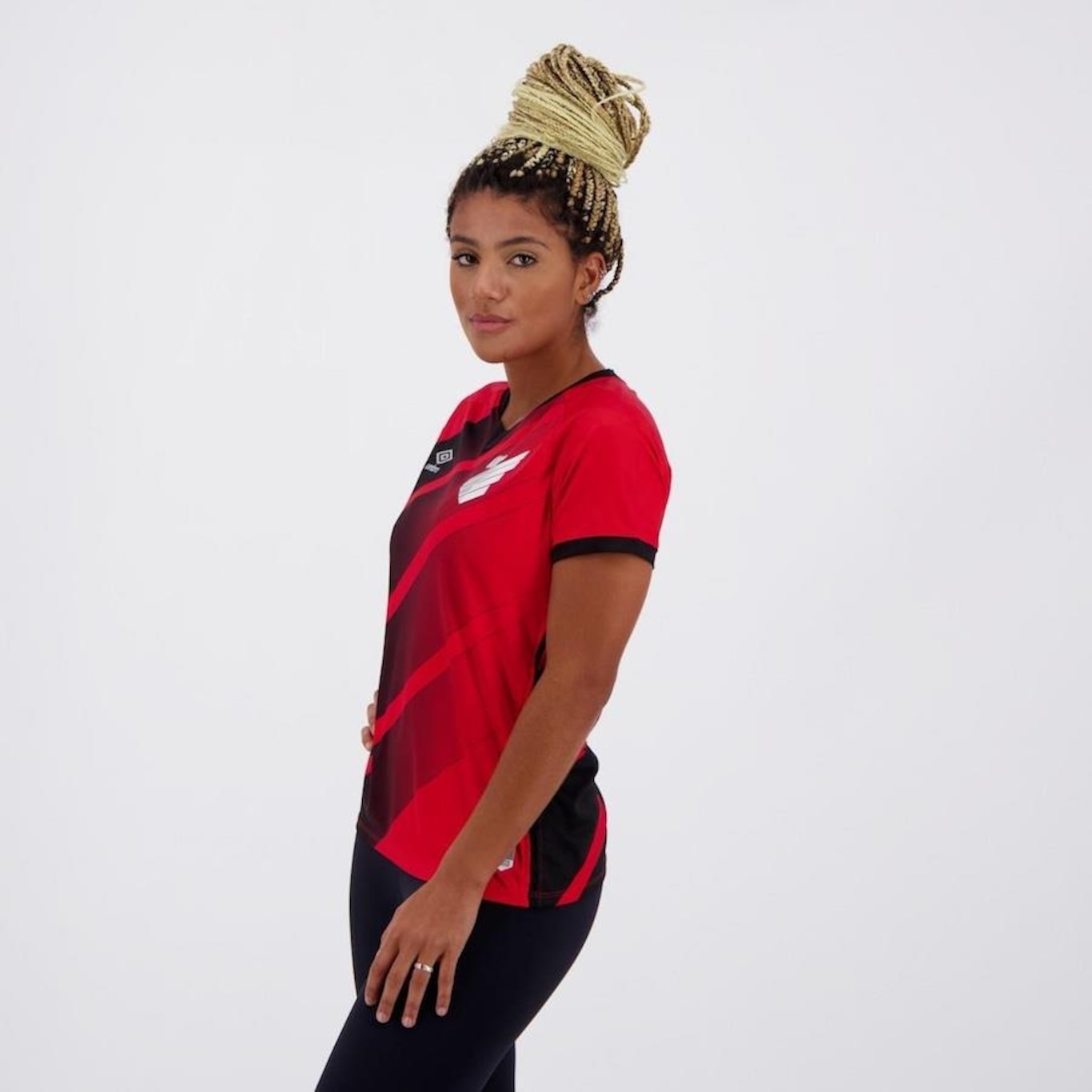 Camisa do Athletico Paranaense I 2020 Umbro - Feminina - Foto 5