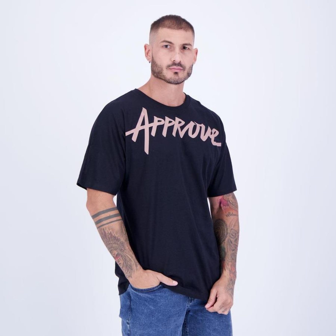 Camiseta Approve Logo New Classic - Masculina - Foto 2