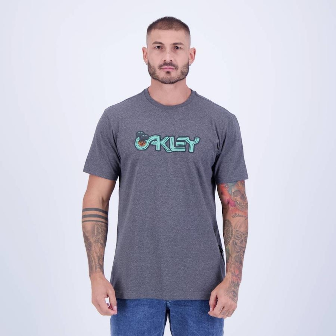 Camiseta Oakley Mushroom - Masculina - Foto 1