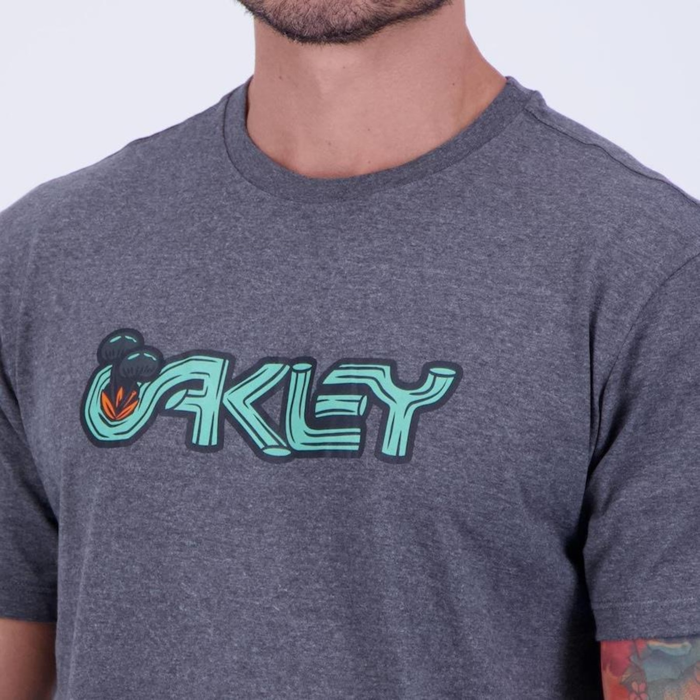 Camiseta Oakley Mushroom - Masculina - Foto 5