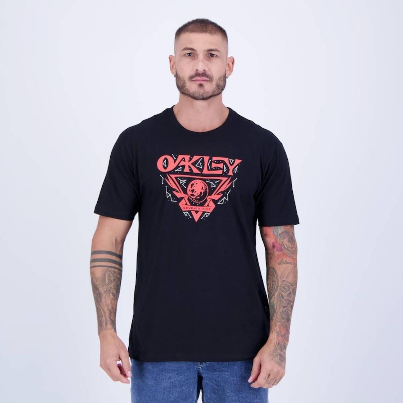 Camiseta Oakley Ball - Masculina - Foto 1