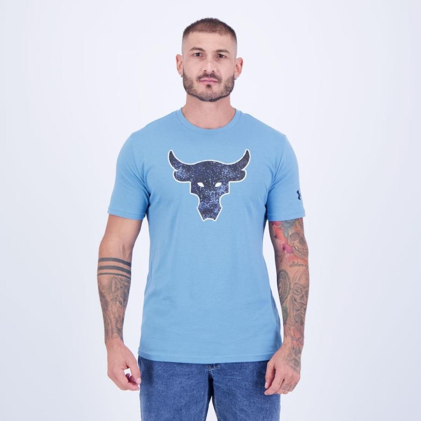 Camiseta Under Armour Project Rock - Masculina - Foto 1