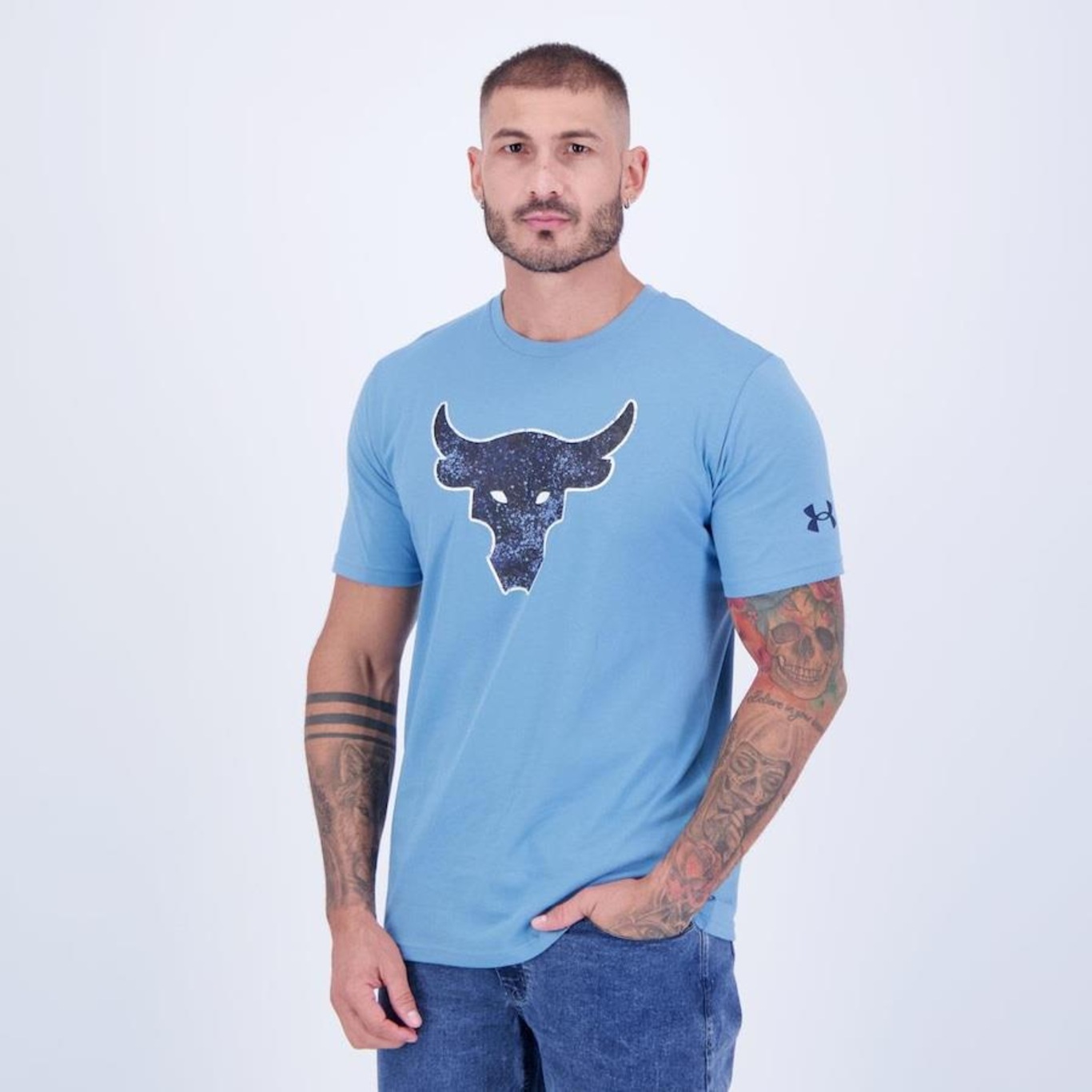 Camiseta Under Armour Project Rock - Masculina - Foto 3