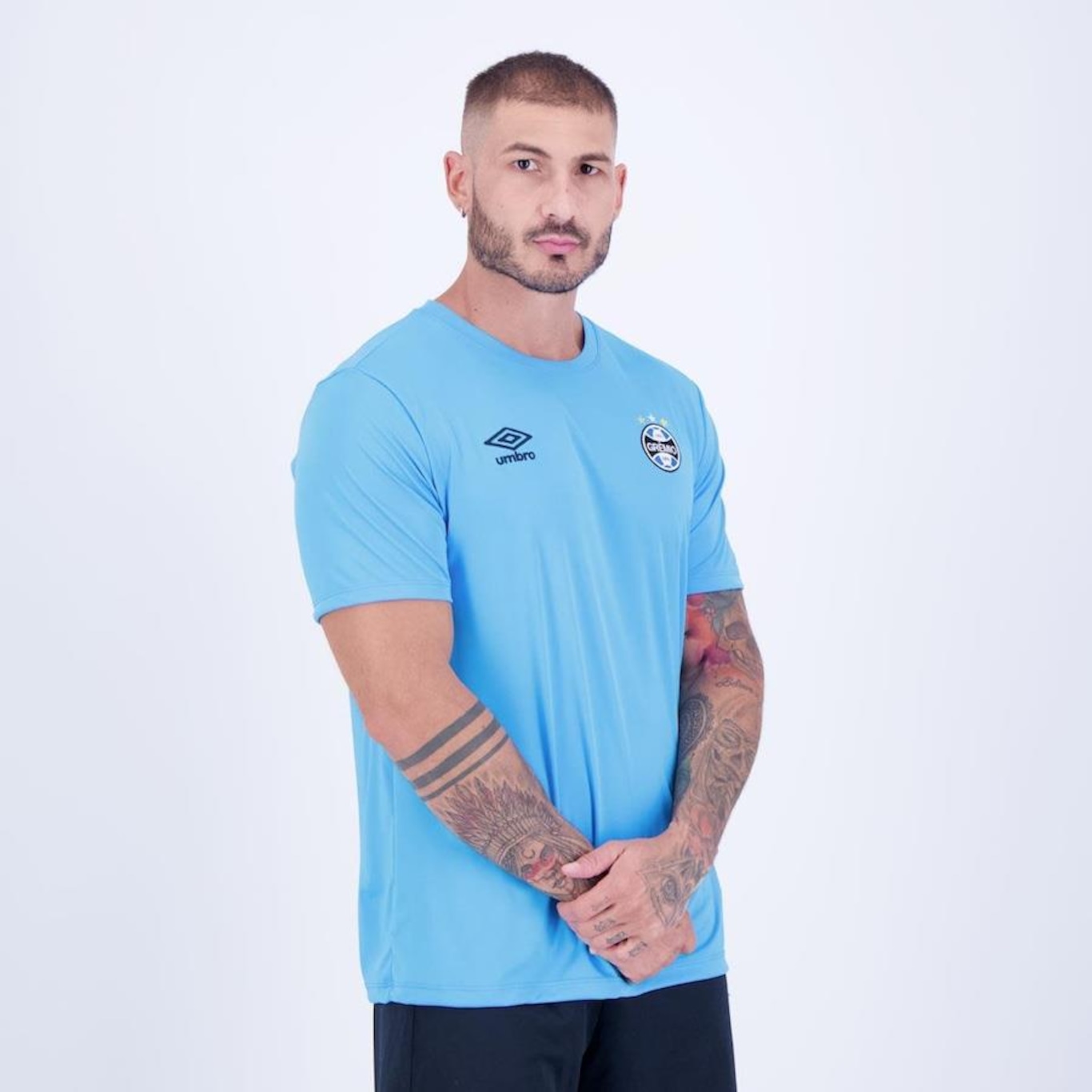 Camisa do Grêmio Basic Umbro - Masculina - Foto 2