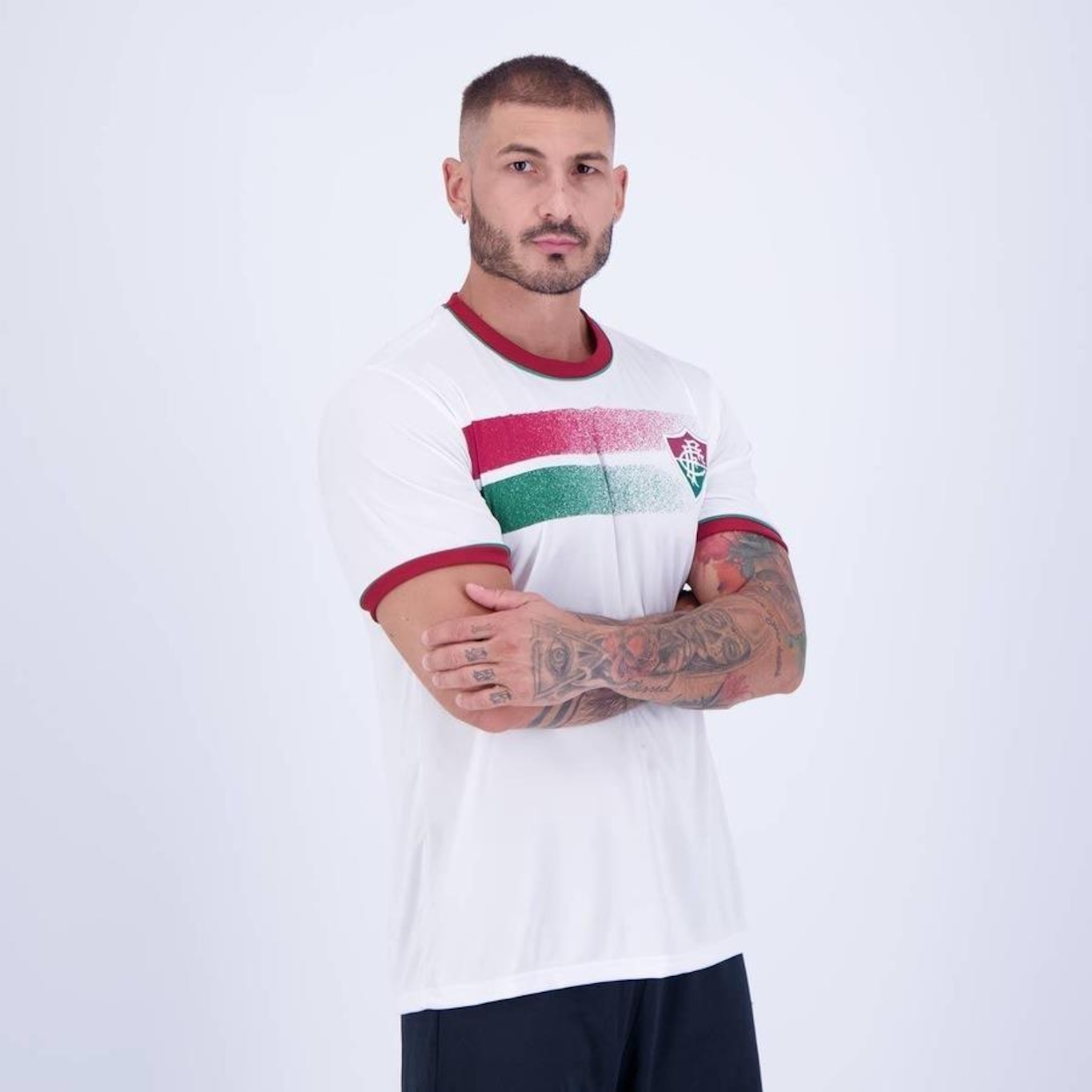 Camisa do Fluminense Braziline Path - Masculina - Foto 4