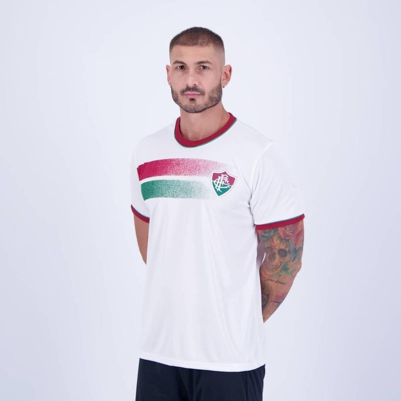 Camisa do Fluminense Braziline Path - Masculina - Foto 5