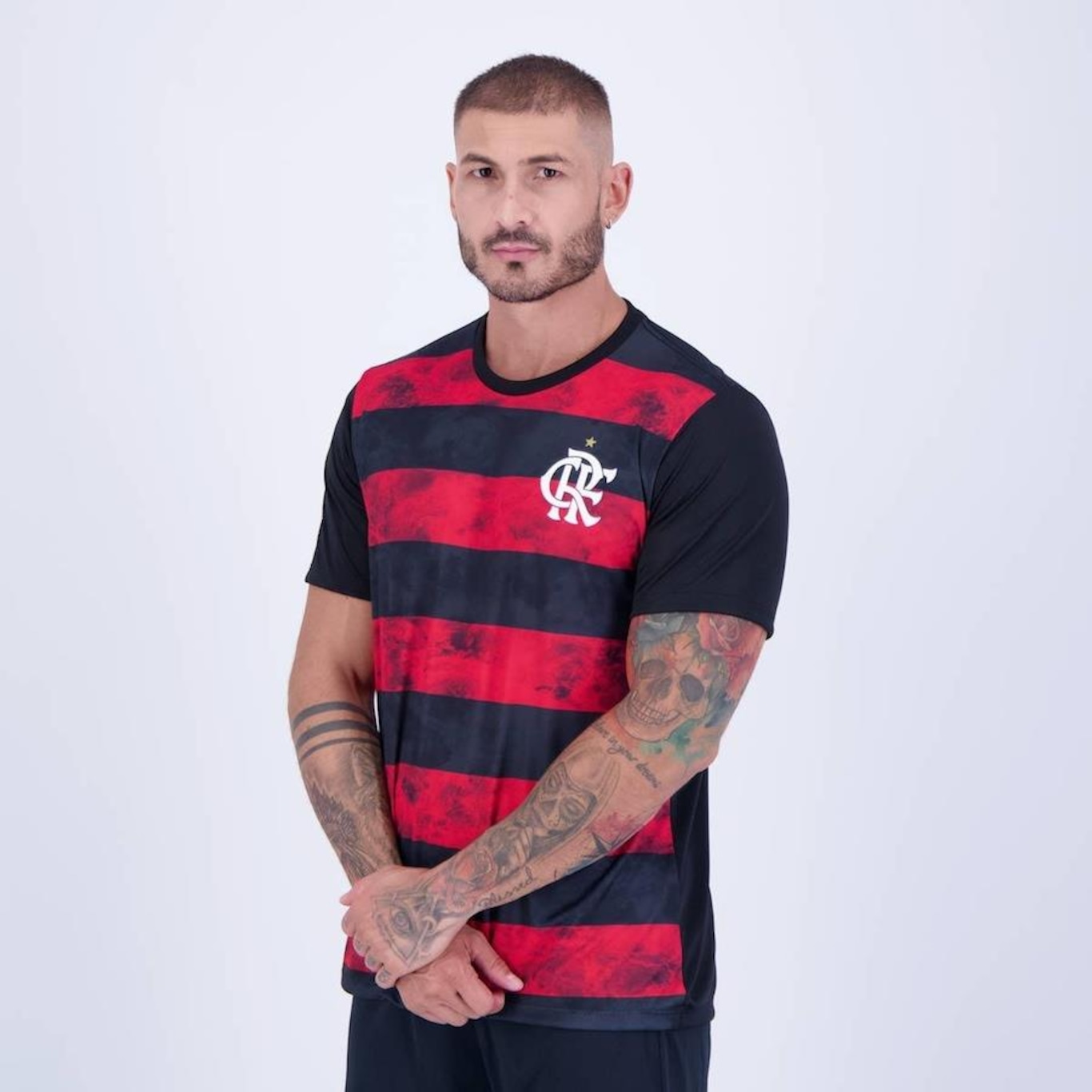 Camisa do Flamengo Braziline Arbor - Masculina - Foto 1