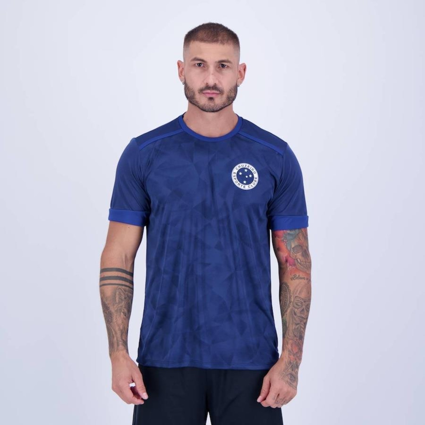 Camisa do Cruzeiro Braziline Panoramic - Masculina - Foto 1