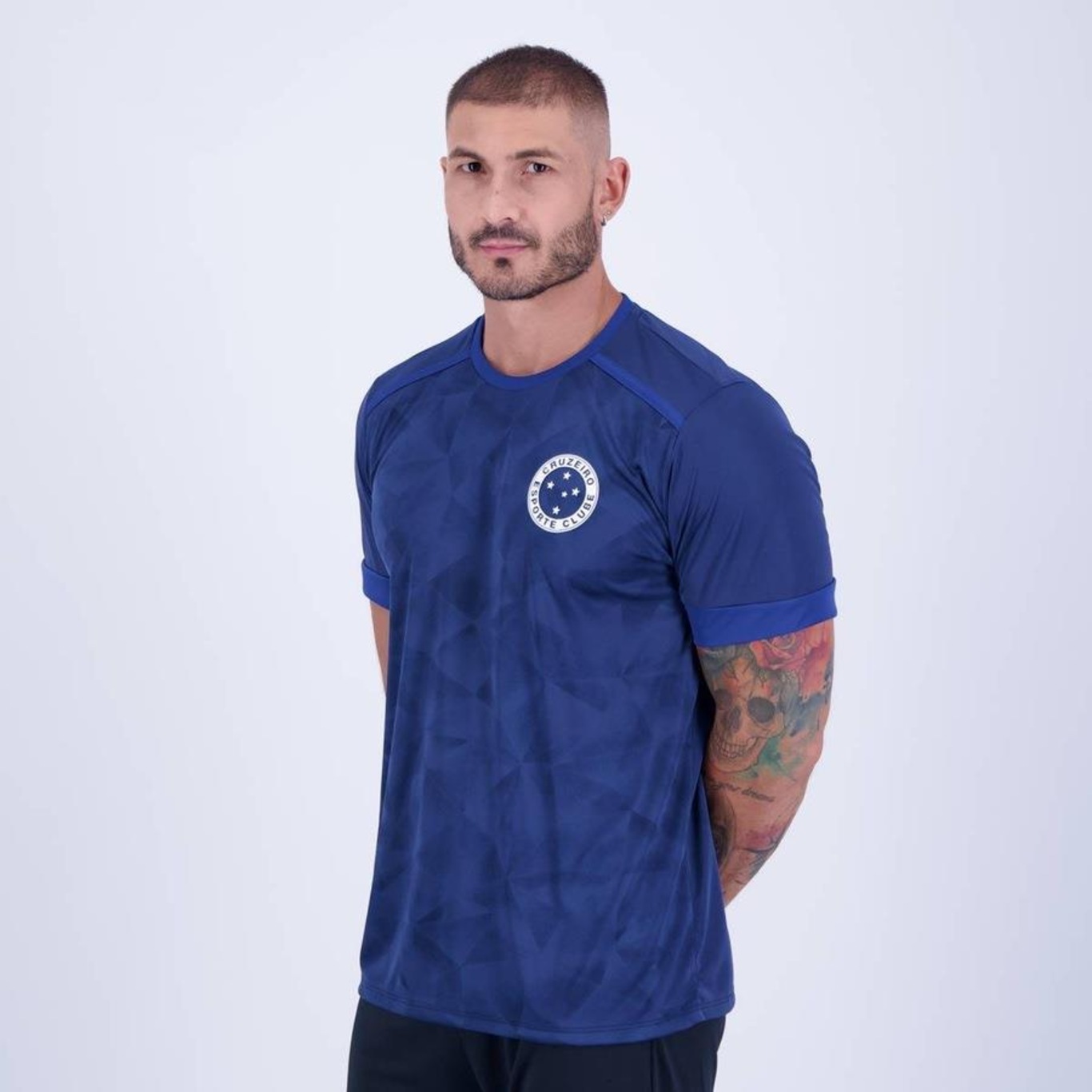 Camisa do Cruzeiro Braziline Panoramic - Masculina - Foto 6