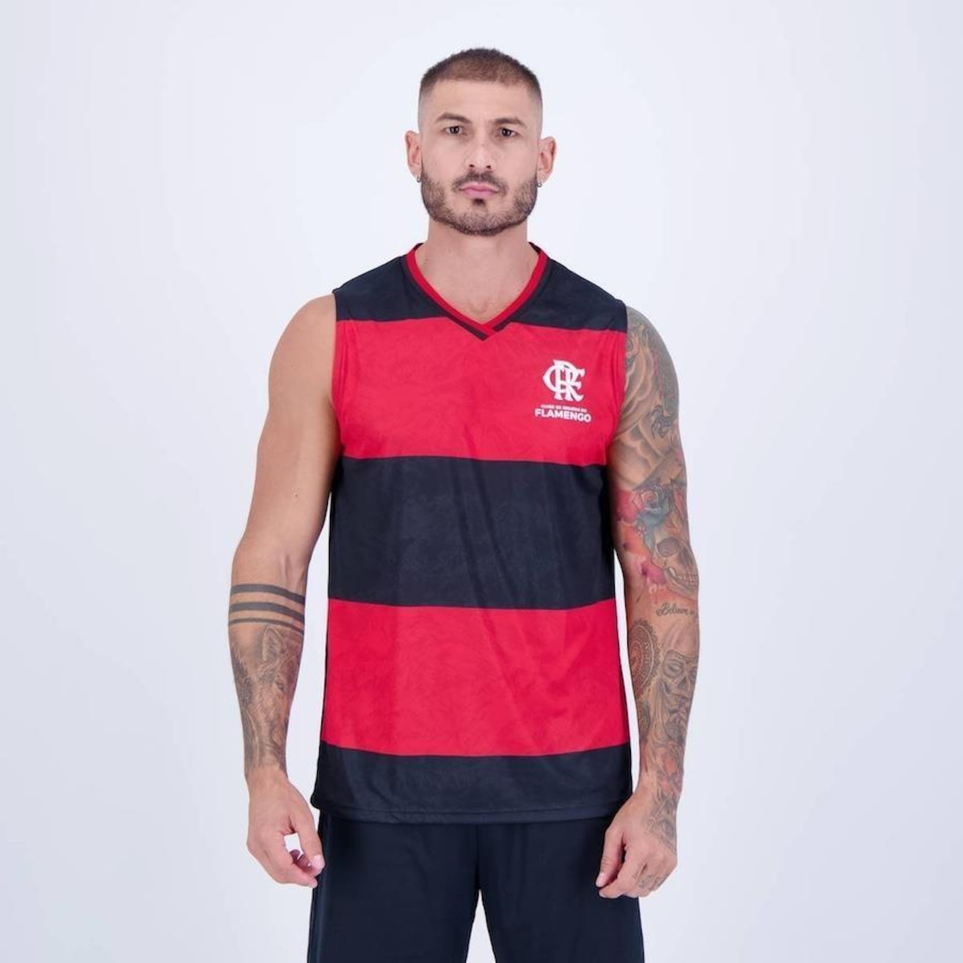 Camiseta Regata do Flamengo Essence - Masculina - Foto 3