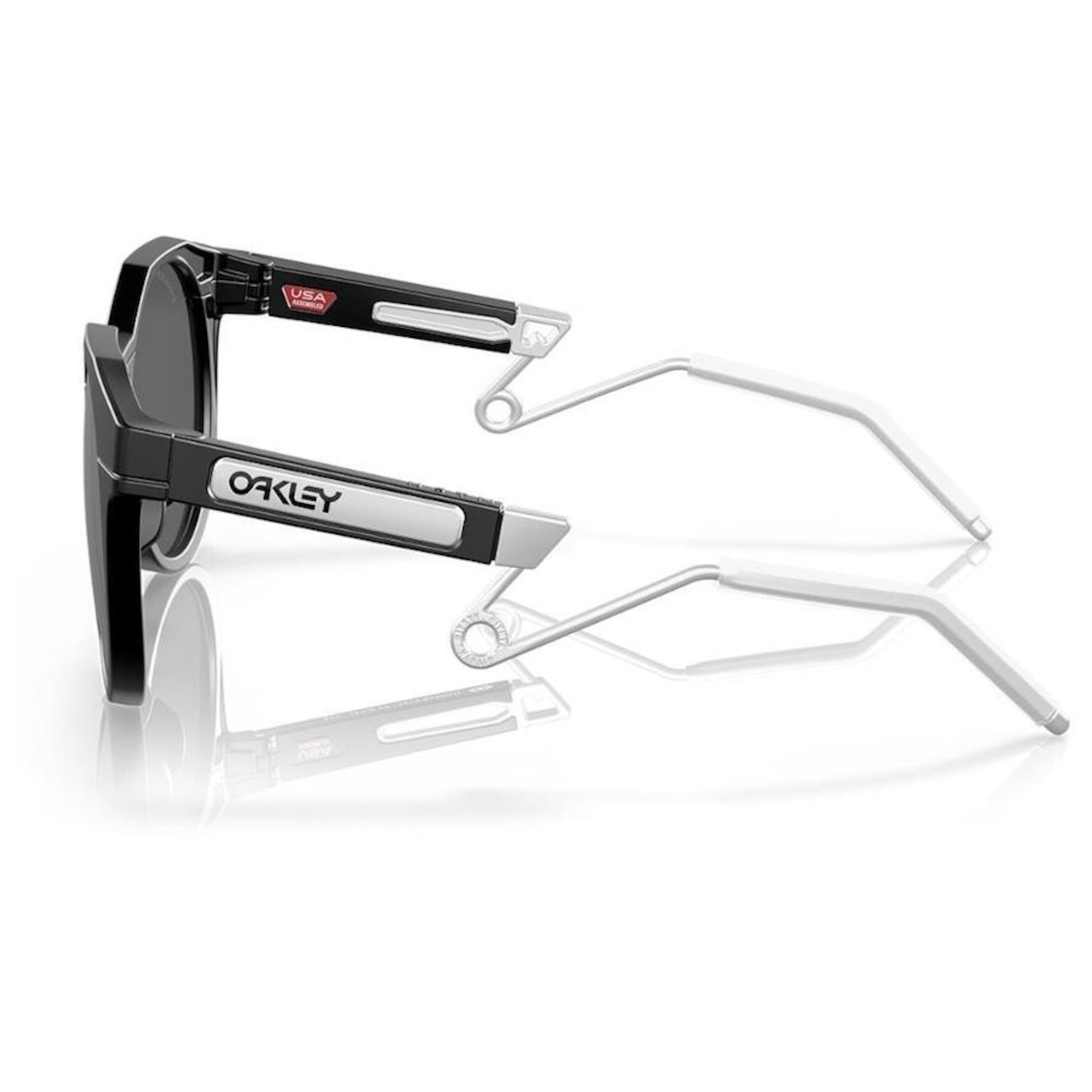 Óculos de Sol Oakley Hstn Metal Matte Prizm - Foto 4