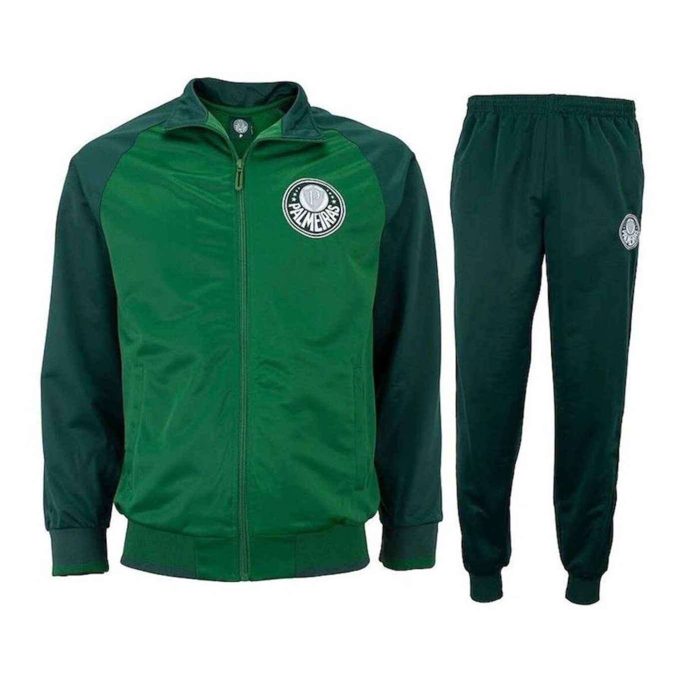 Agasalho SPR Jaqueta + Calça Palmeiras Trilobal - Masculino - Foto 1