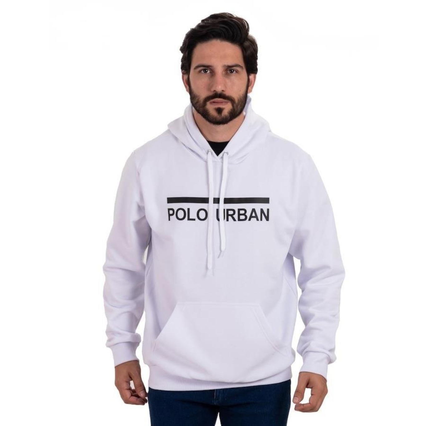 Blusão de Moletom com Capuz Polo Urban com Capuz - Masculino - Foto 3