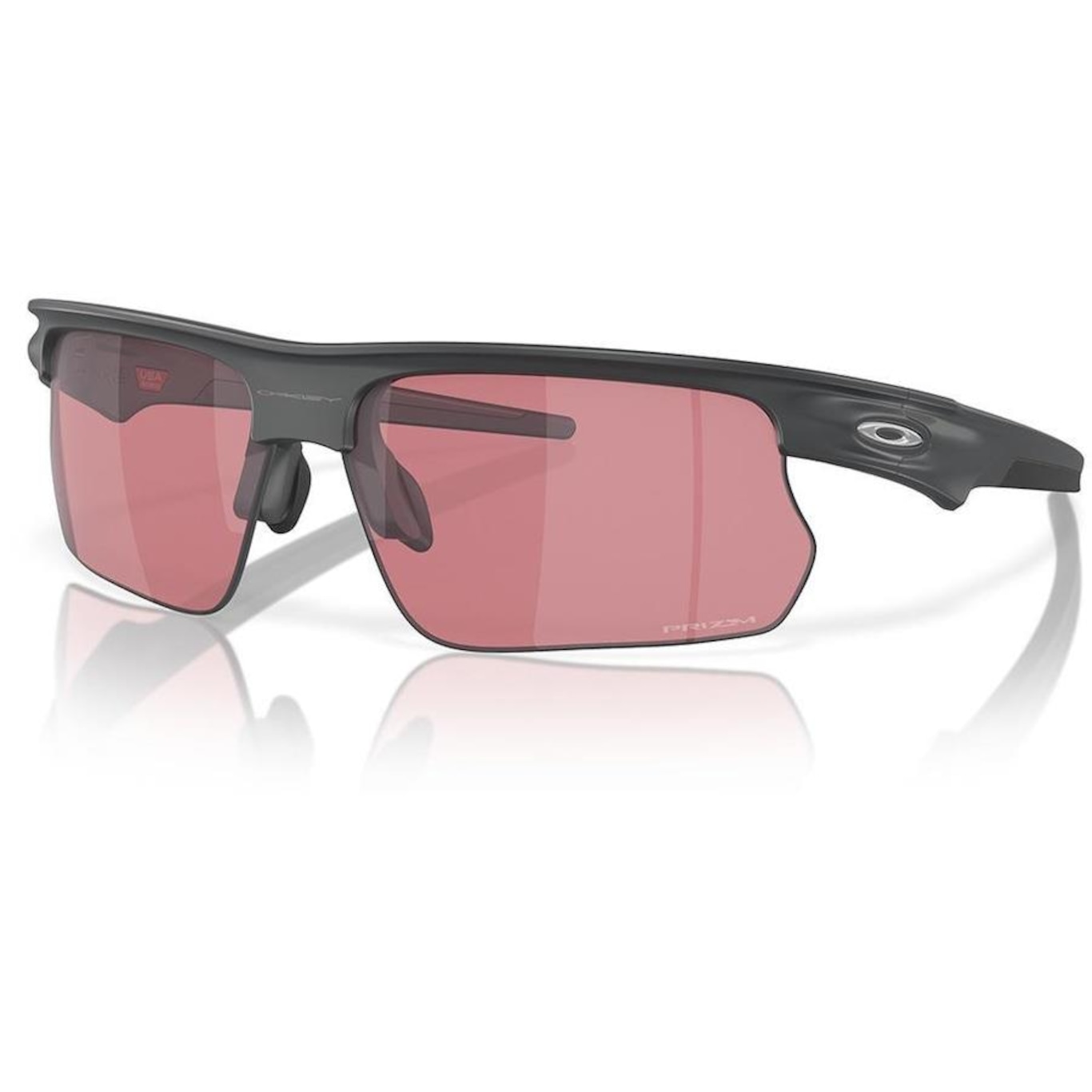 Óculos de Sol Oakley Bisphaera Matte Carbon Prizm - Unissex - Foto 1