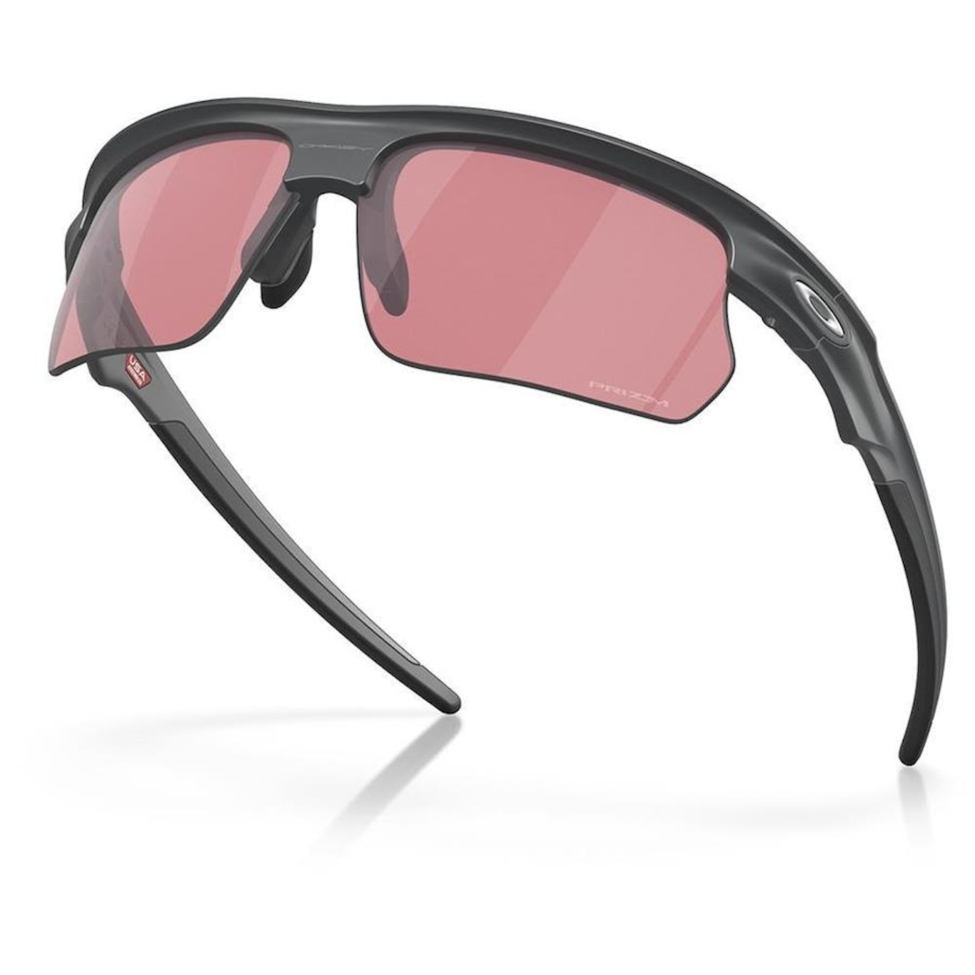 Óculos de Sol Oakley Bisphaera Matte Carbon Prizm - Unissex - Foto 4