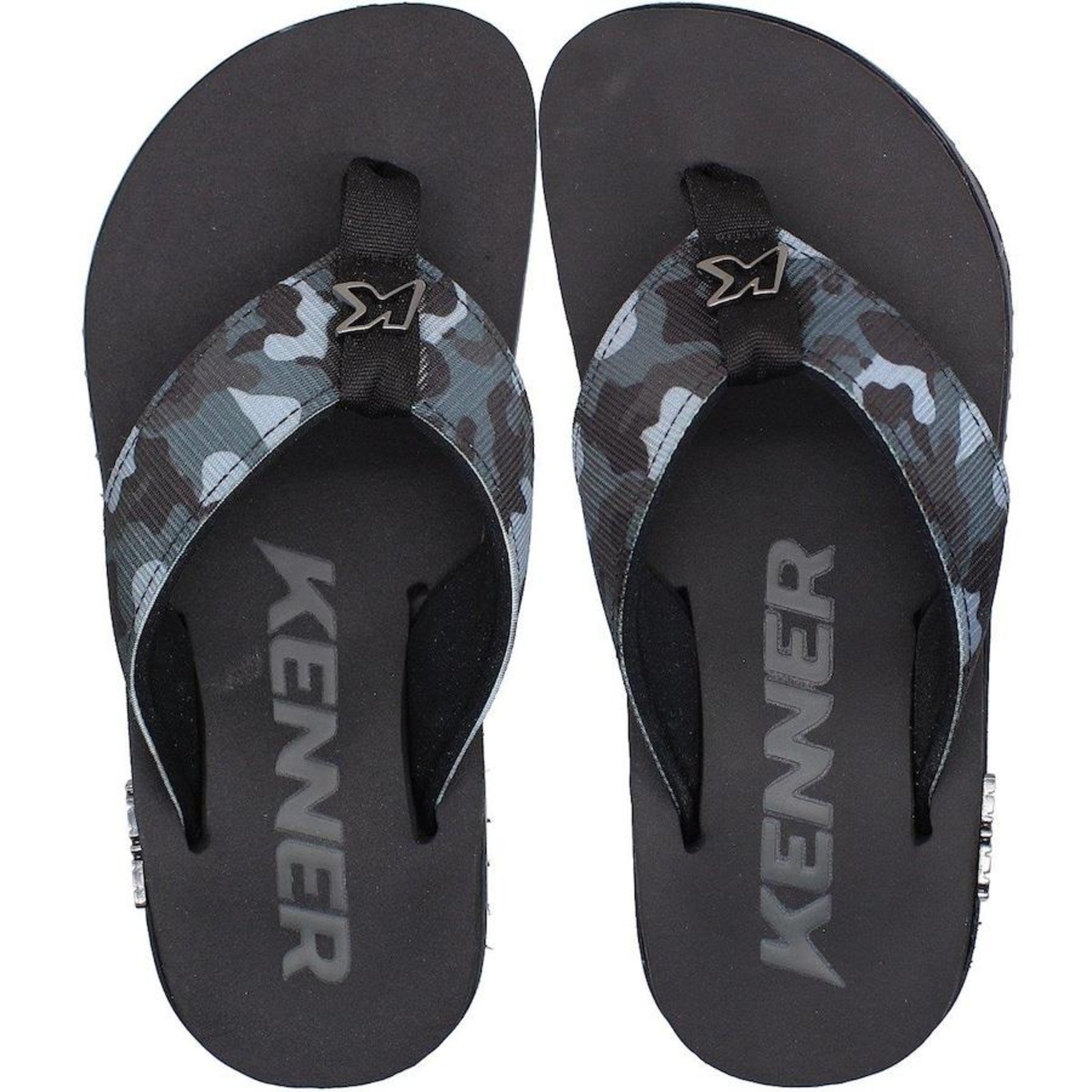 Chinelo Kenner Kivah Line Estampada - Masculino - Foto 1