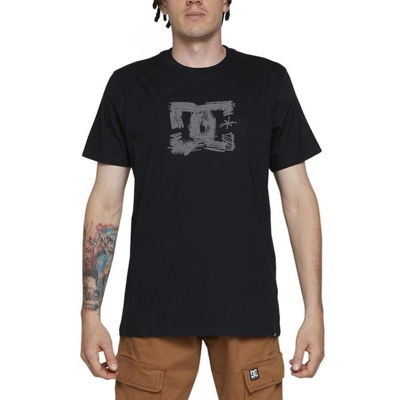 Camiseta Dc Shoes Sketchy - Masculina - Foto 3