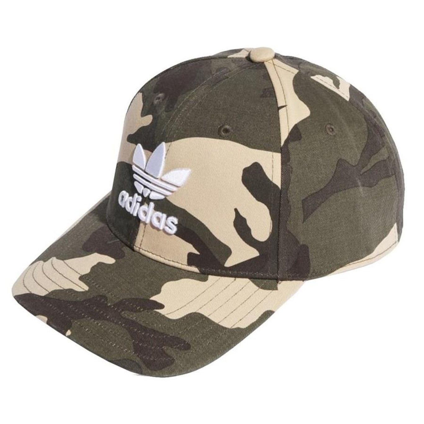 Boné Aba Curva adidas Baseball Camo - Strapback - Adulto - Foto 1