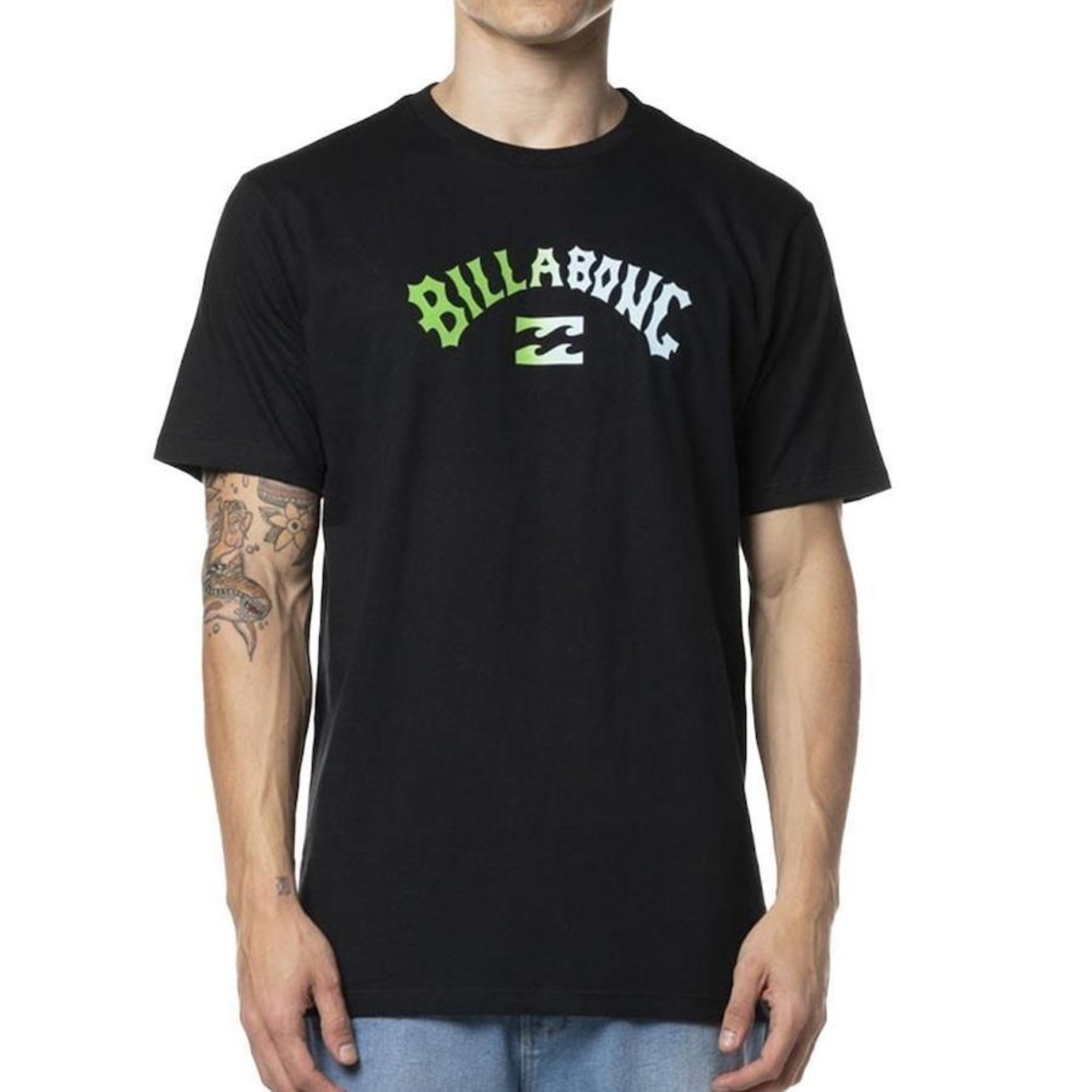 Camiseta Billabong Arch Gradient - Masculina - Foto 1