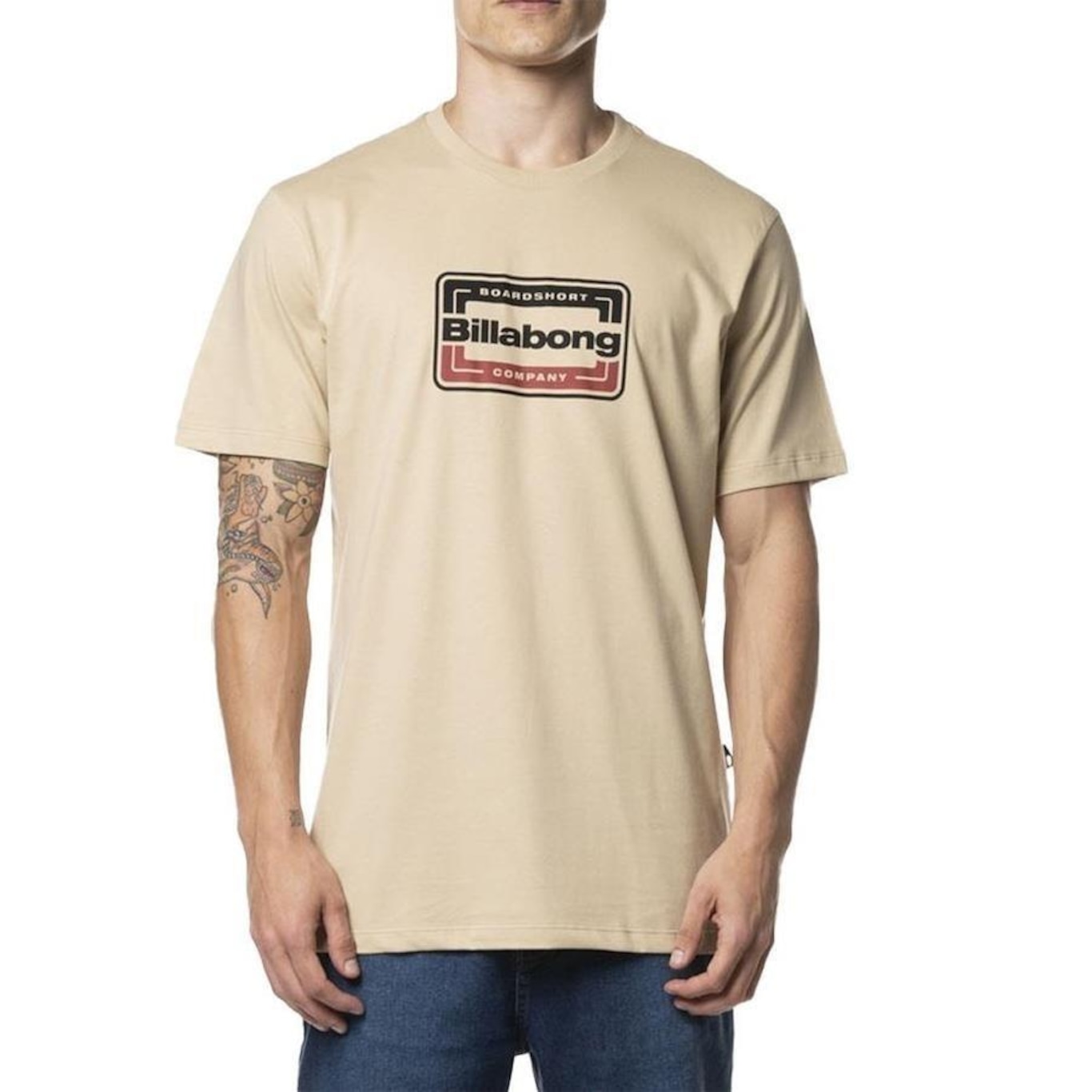 Camiseta Billabong Exit Arch - Masculina - Foto 1