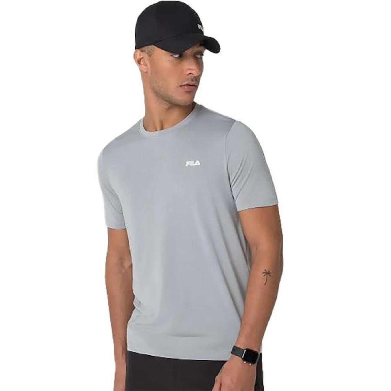 Camiseta Fila Sport Melange Lux - Masculina - Foto 1