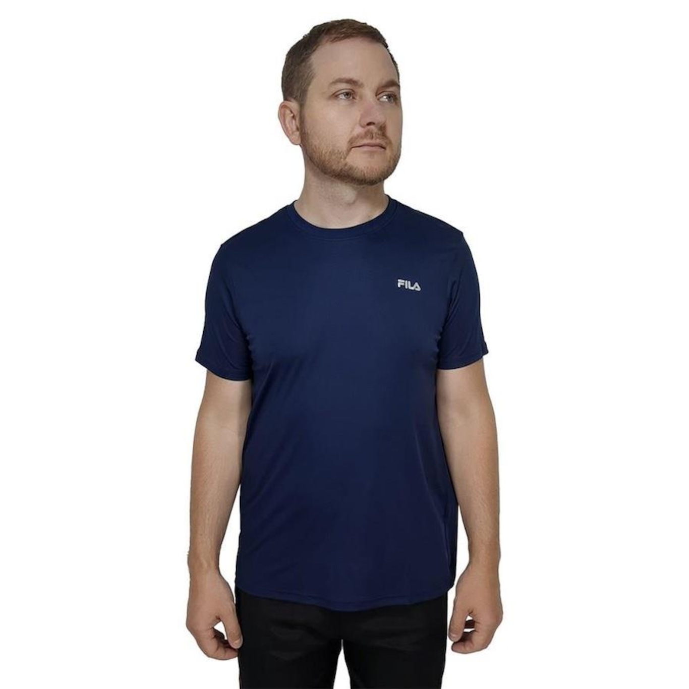 Camiseta Fila Basic Sports Polygin - Masculina - Foto 1