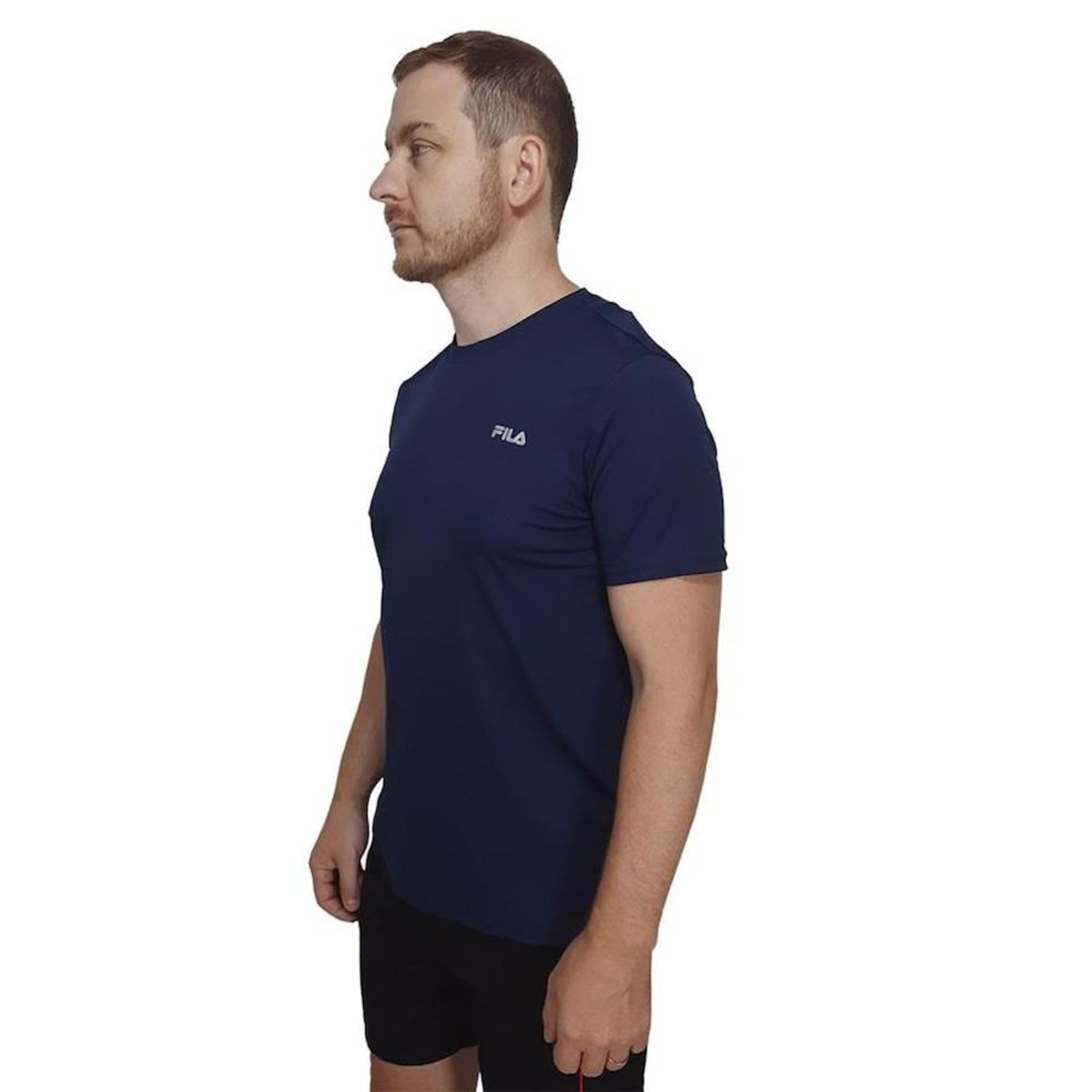 Camiseta Fila Basic Sports Polygin - Masculina - Foto 3