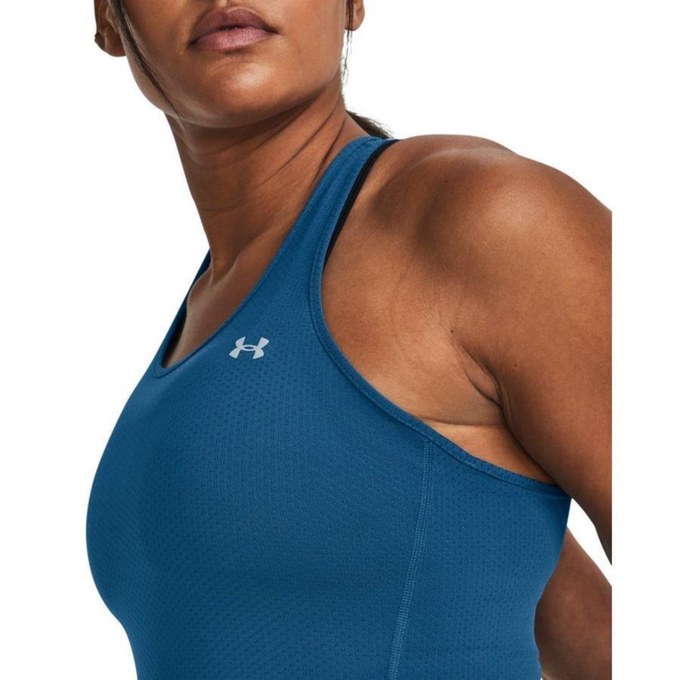 Camiseta Regata de Treino Under Armour Hg Racer - Feminina - Foto 3