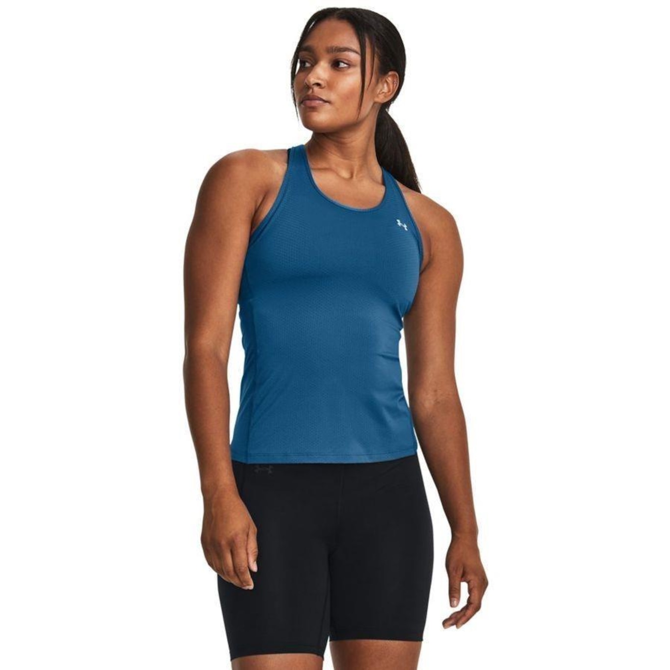 Camiseta Regata de Treino Under Armour Hg Racer - Feminina - Foto 4