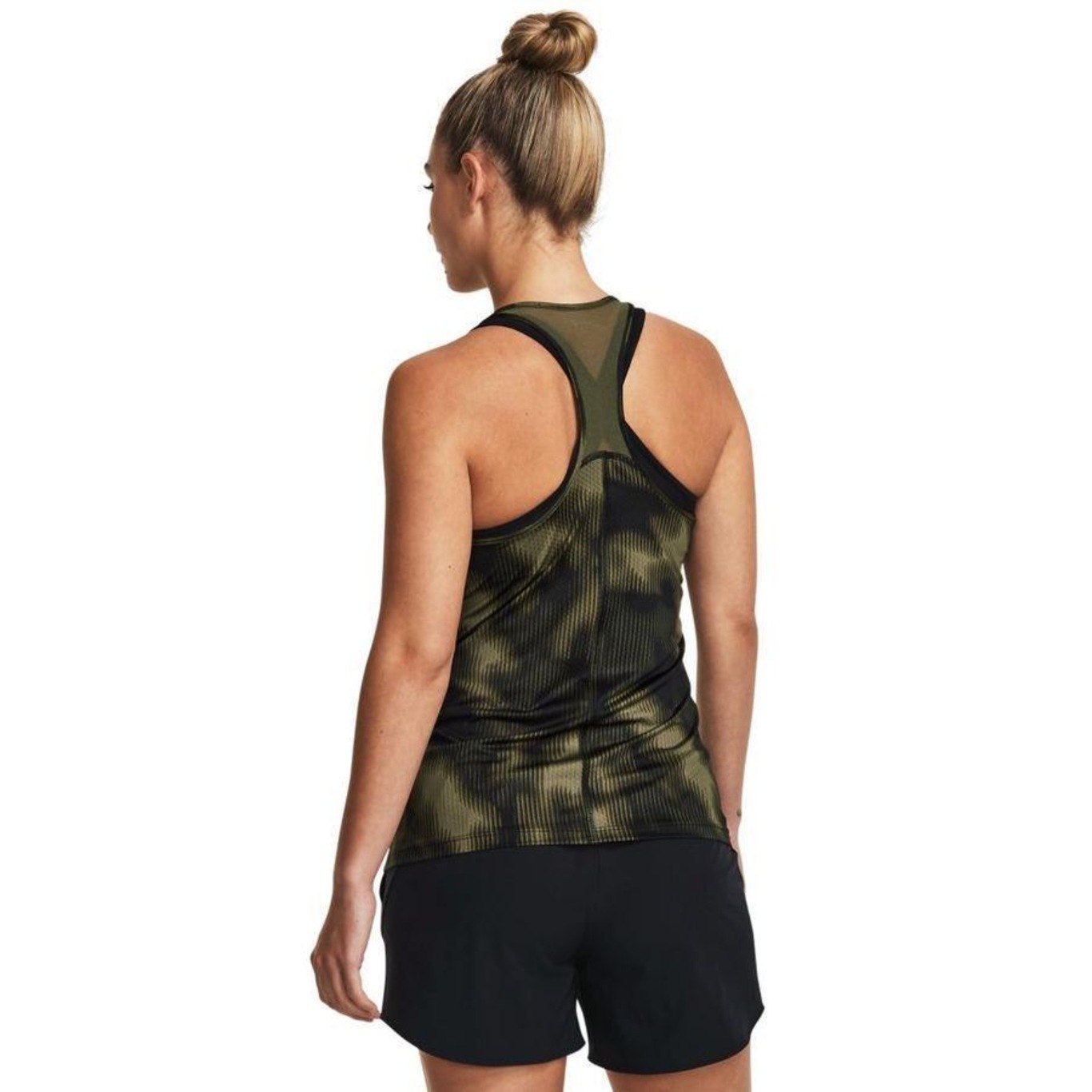 Camiseta Regata de Treino Under Armour Hg Armour Racer Print - Feminina - Foto 2