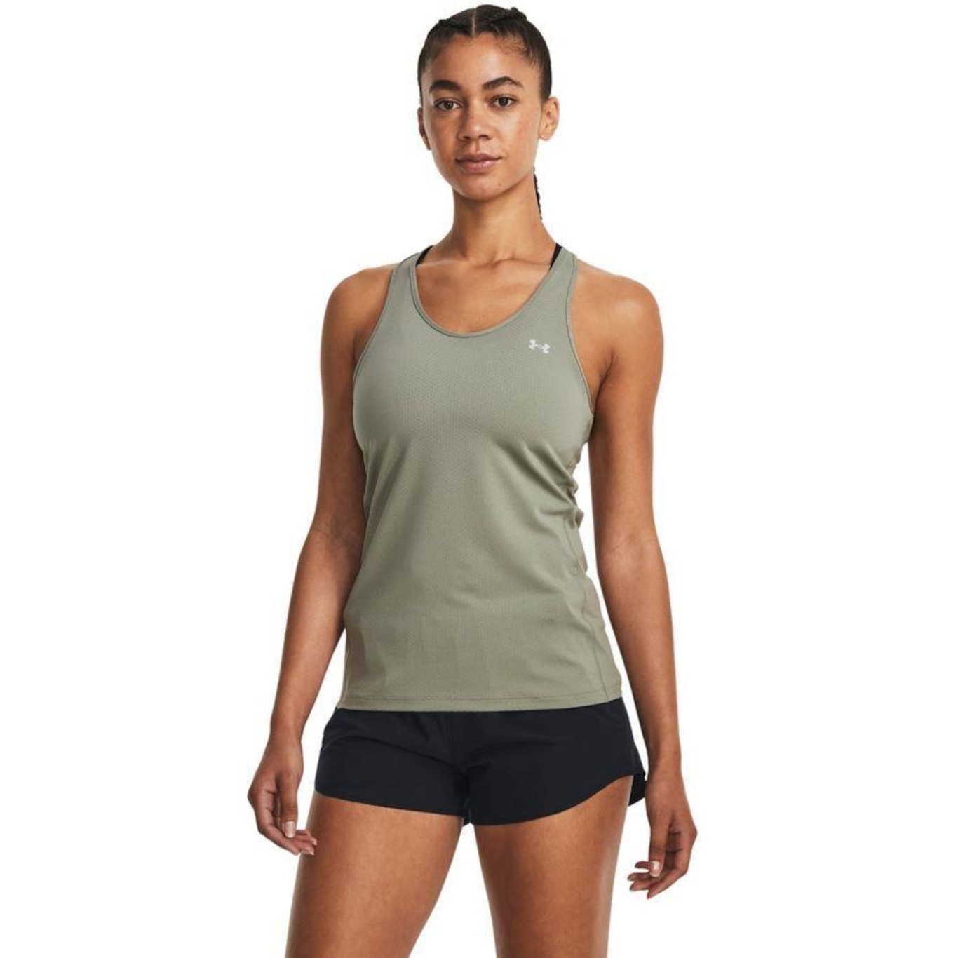 Camiseta Regata de Treino Under Armour Hg Racer - Feminina - Foto 4