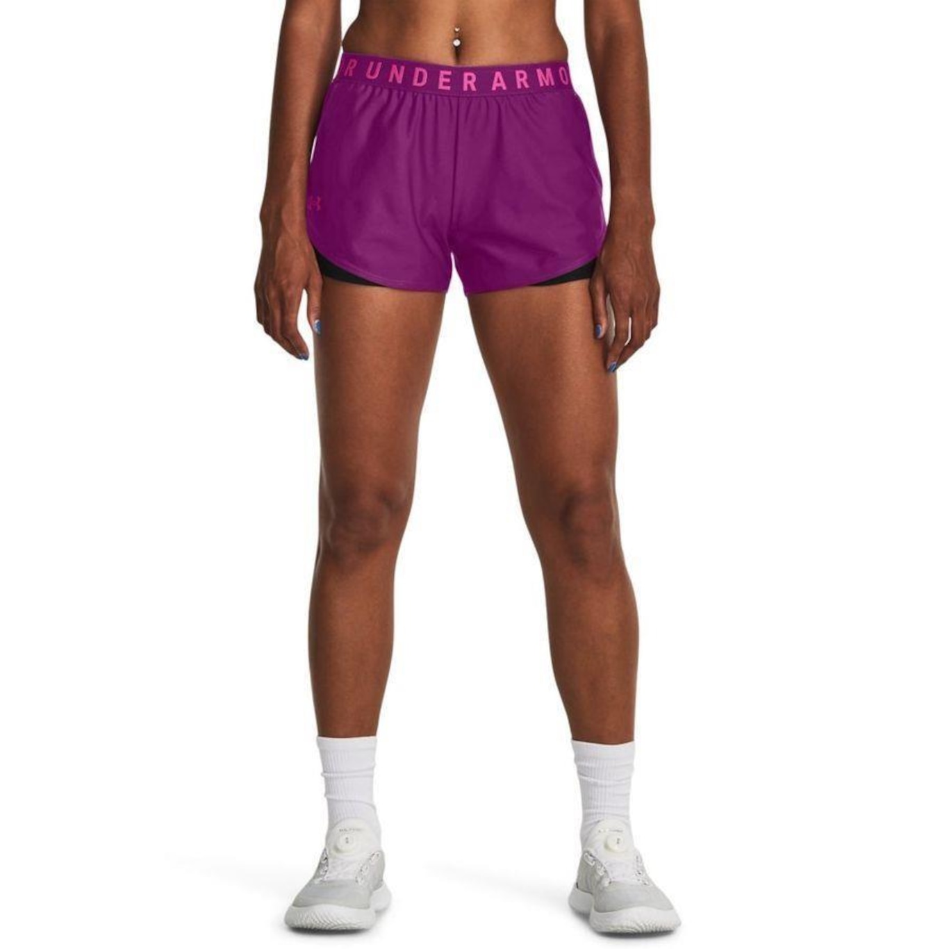 Shorts de Treino Under Armour Play Up 3.0 - Feminino - Foto 1