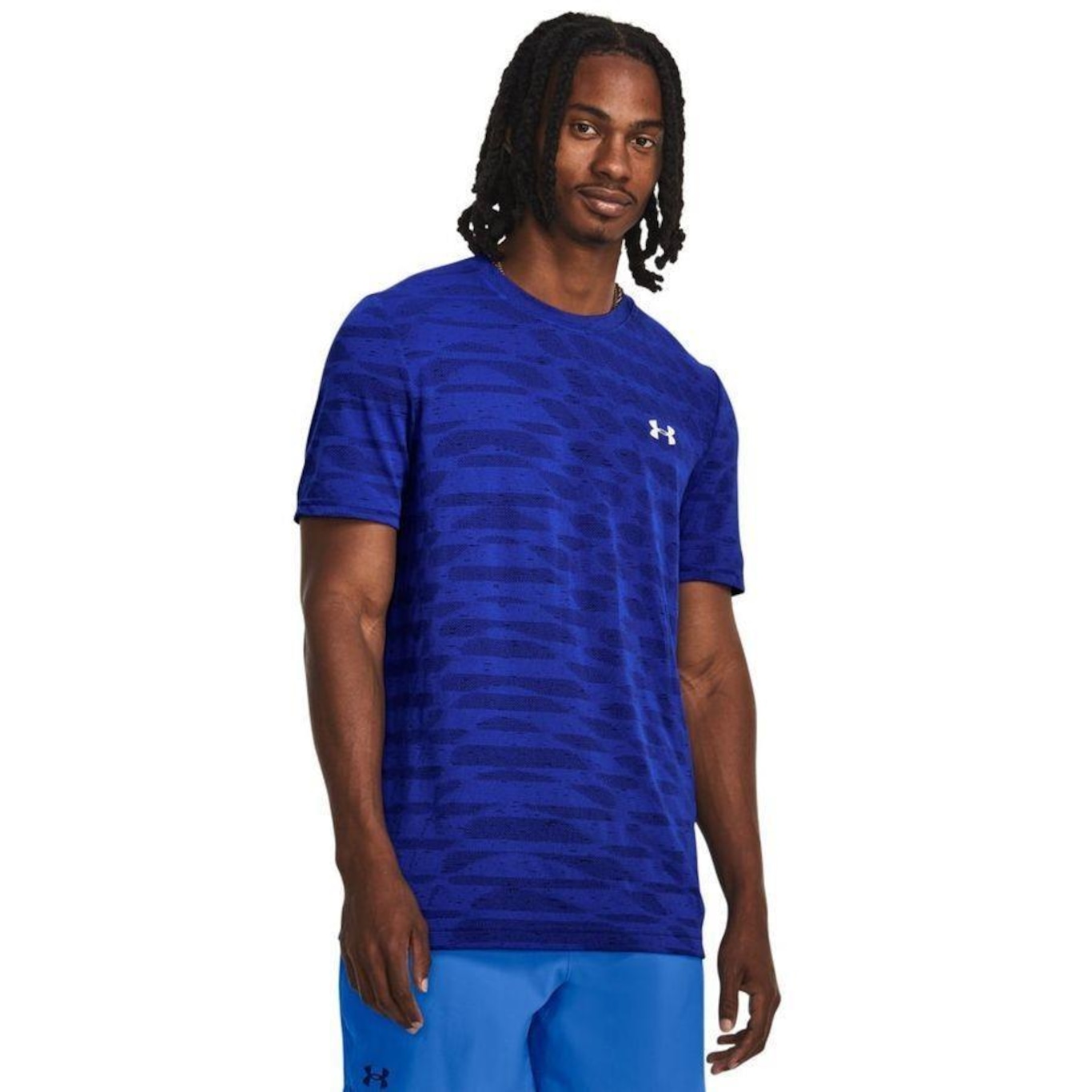 Camiseta de Treino Masculina Under Armour Seamless - Foto 1