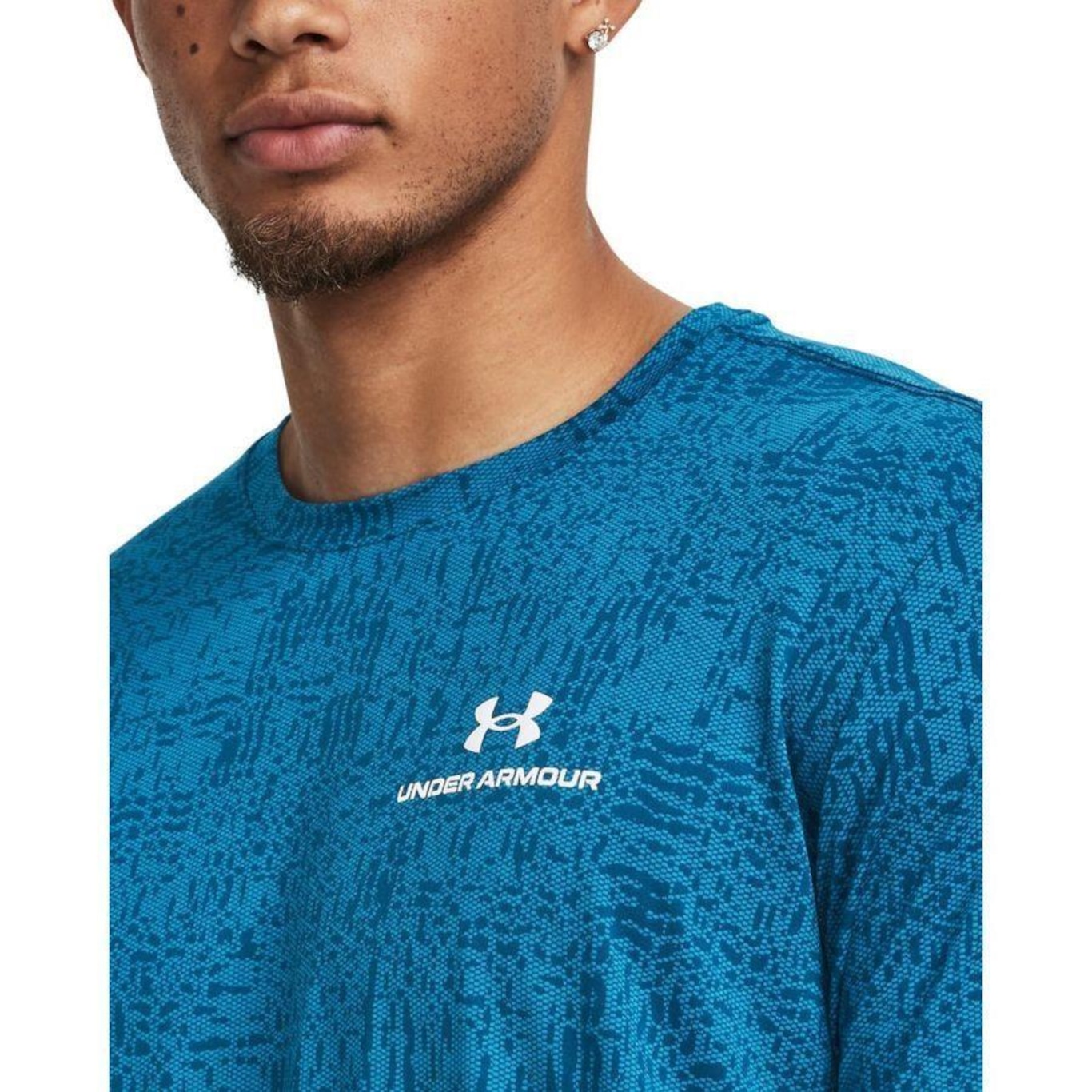 Camiseta de Treino Masculina Under Armour Rush Energy - Foto 3