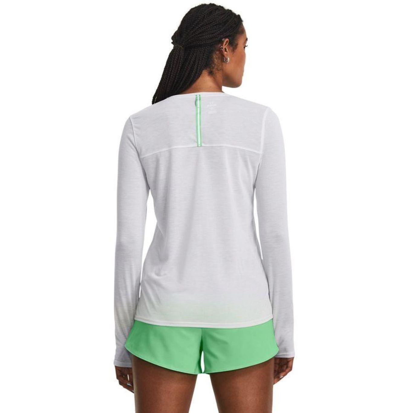 Camiseta Manga Longa de Treino Under Armour Anywhere - Feminina - Foto 2