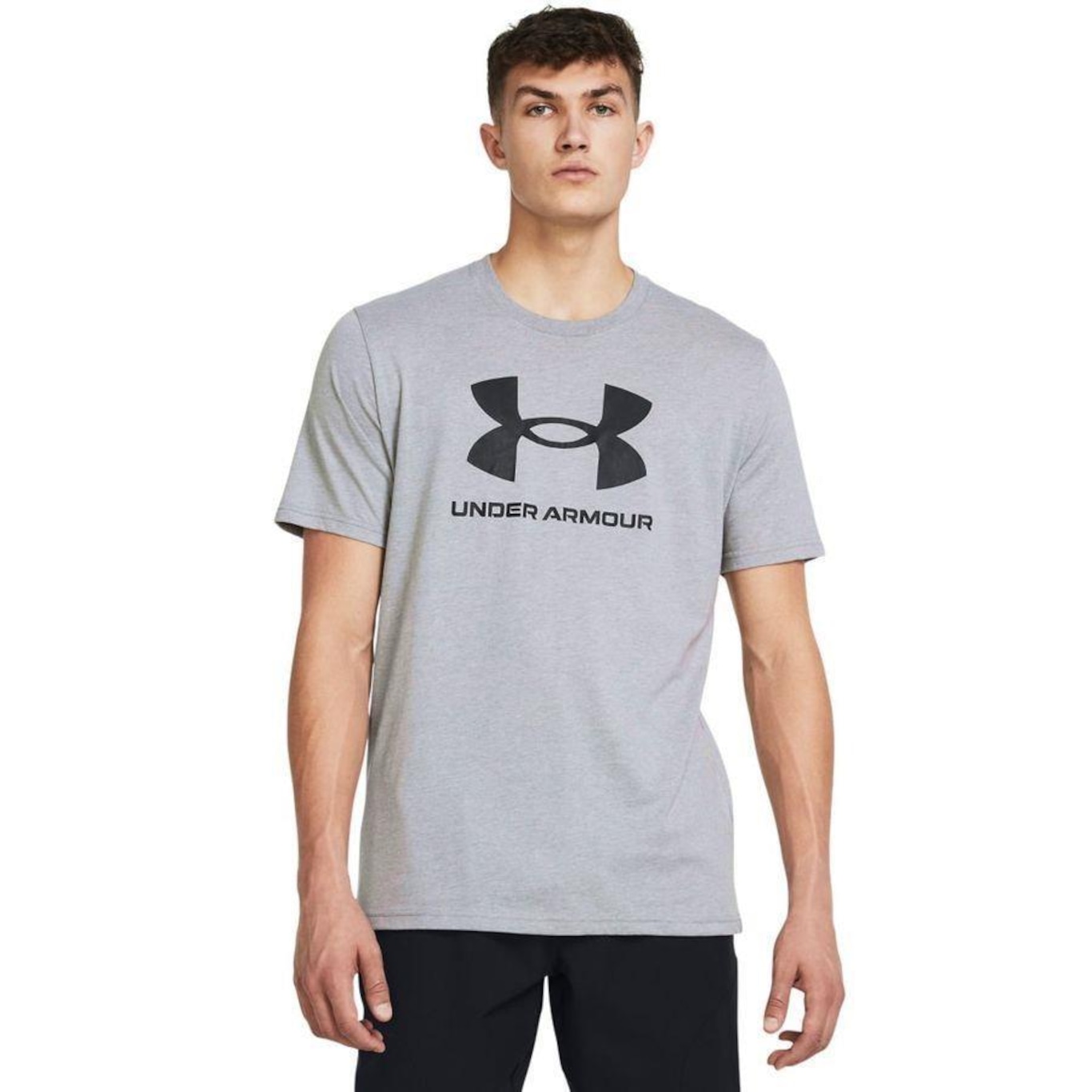 Camiseta de Treino Masculina Under Armour Sportstyle Logo - Foto 1