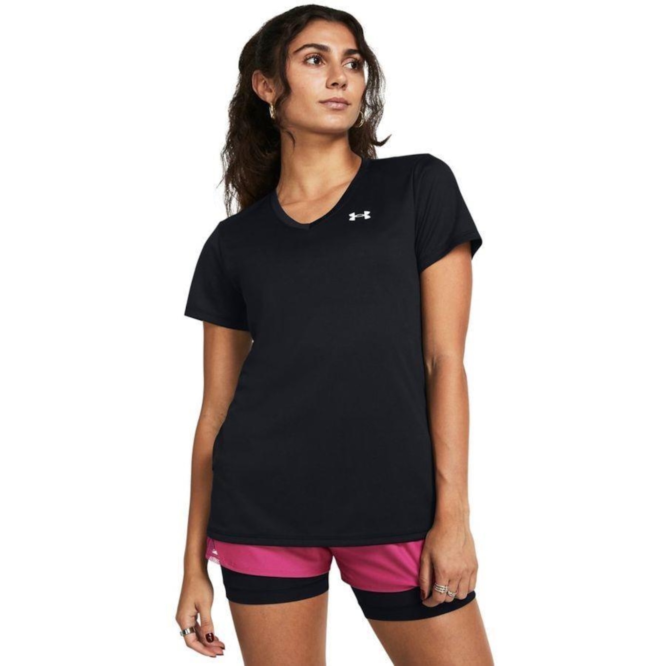 Camiseta de Treino Under Armour Tech Solid - Feminina - Foto 1