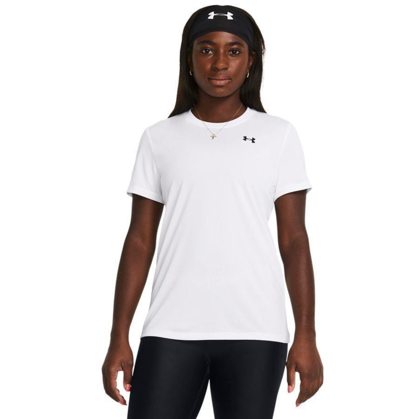 Camiseta de Treino Under Armour Tech Solid - Feminina - Foto 1