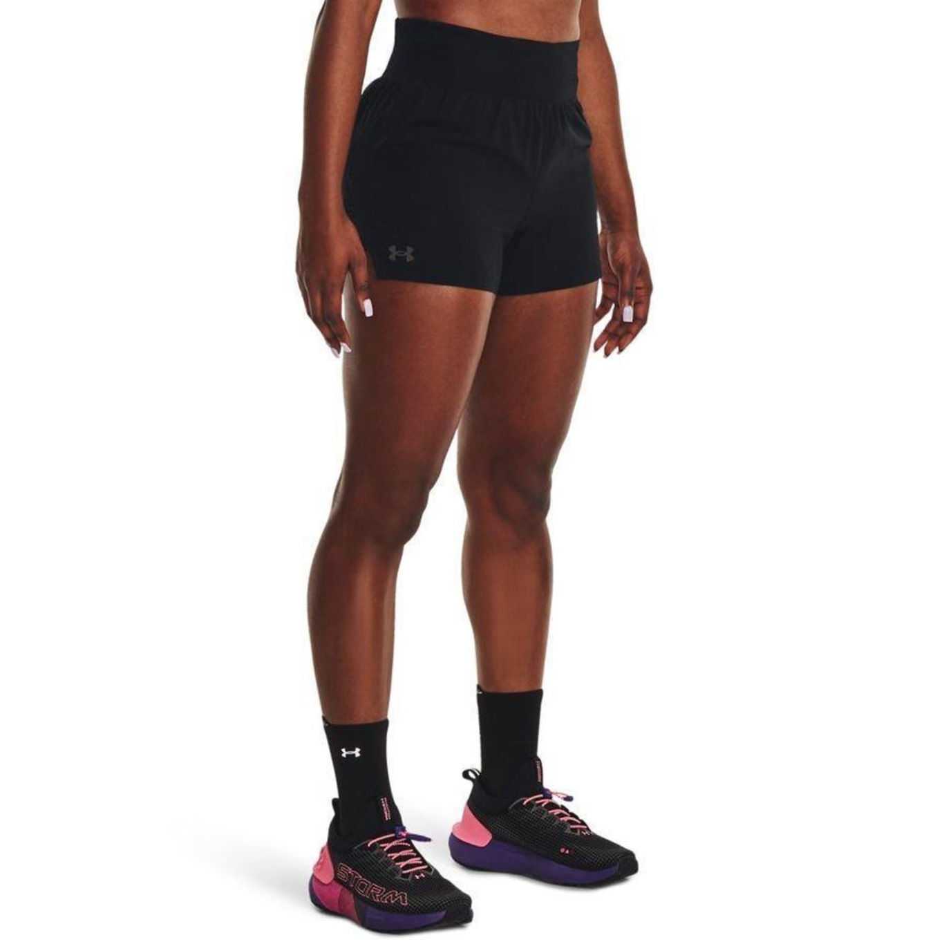 Shorts de Corrida Feminino Under Armour Run Stamina - Foto 1